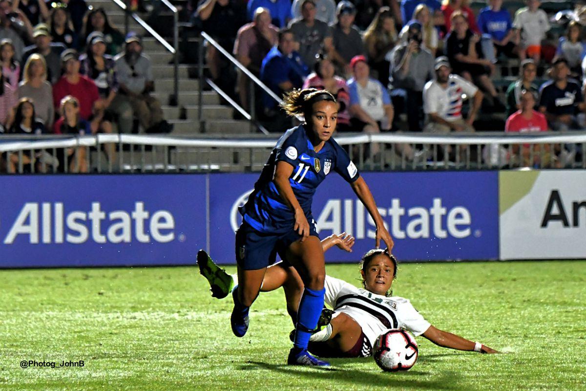 Mallory Pugh, Lindsey Horan, & USWNT host Panama this afternoon