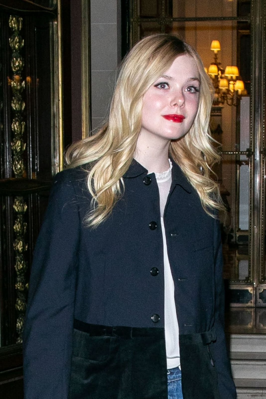 Teen Spirit actress Elle Fanning steps out In Paris