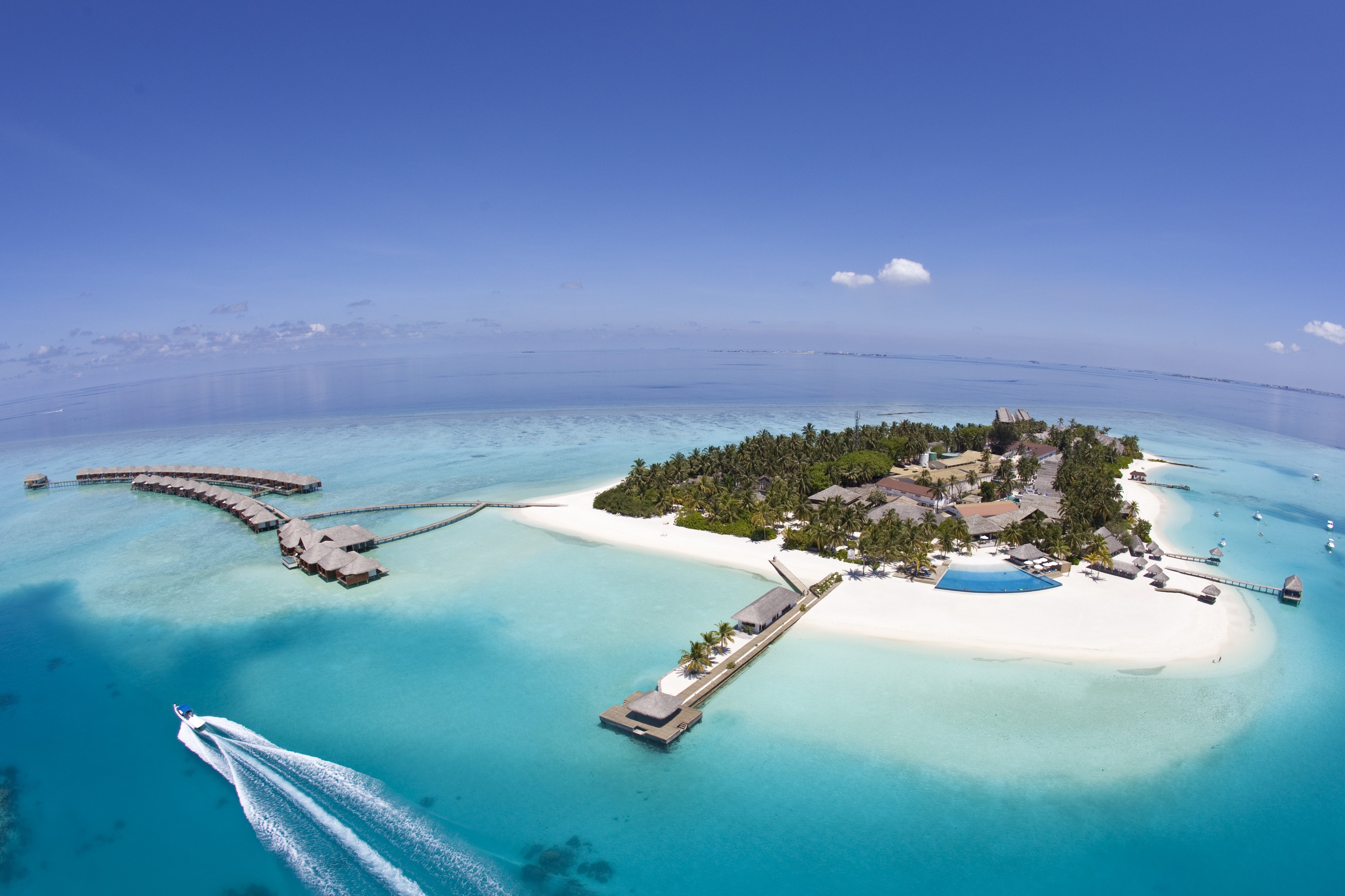 Seychelles Island, Maldives Wallpaper Aerial Free