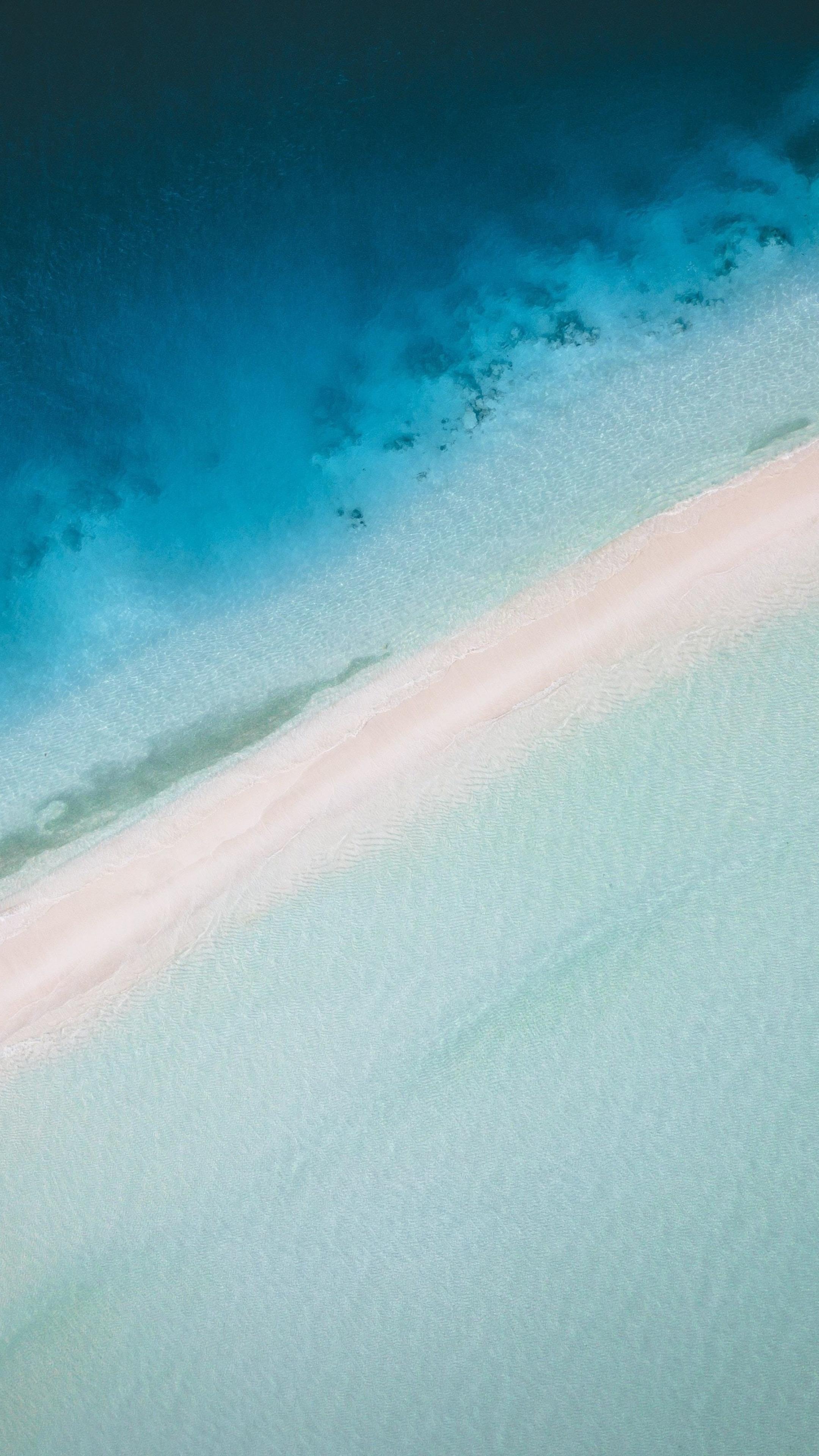 Maldives Island Aerial View 4k Sony Xperia X, XZ, Z5 Premium