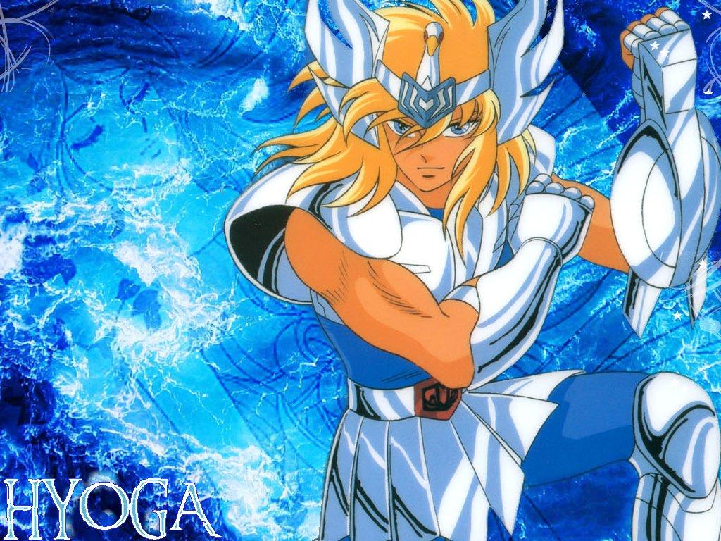 Saint Seiya Wallpaper: Hyoga, The Ice Knight