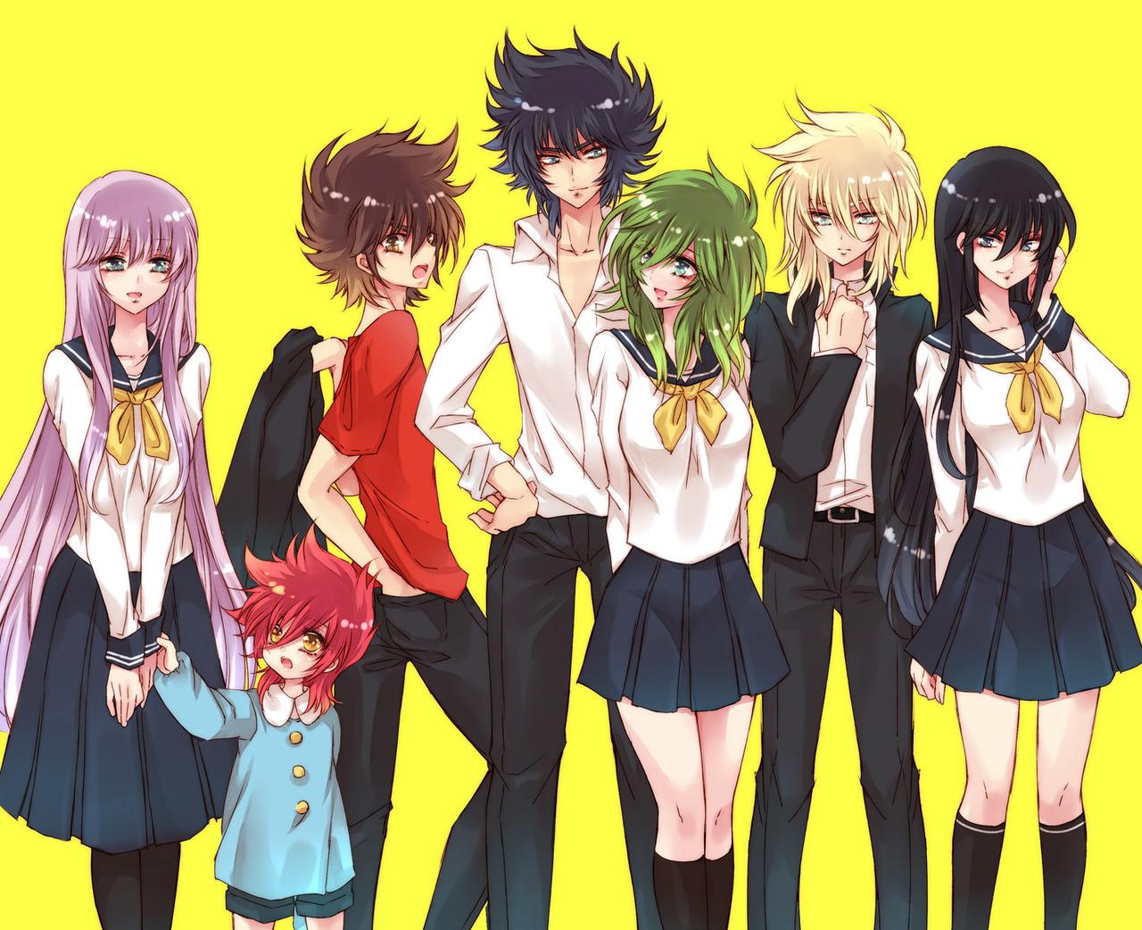 Cygnus Hyouga Seiya Anime Image Board