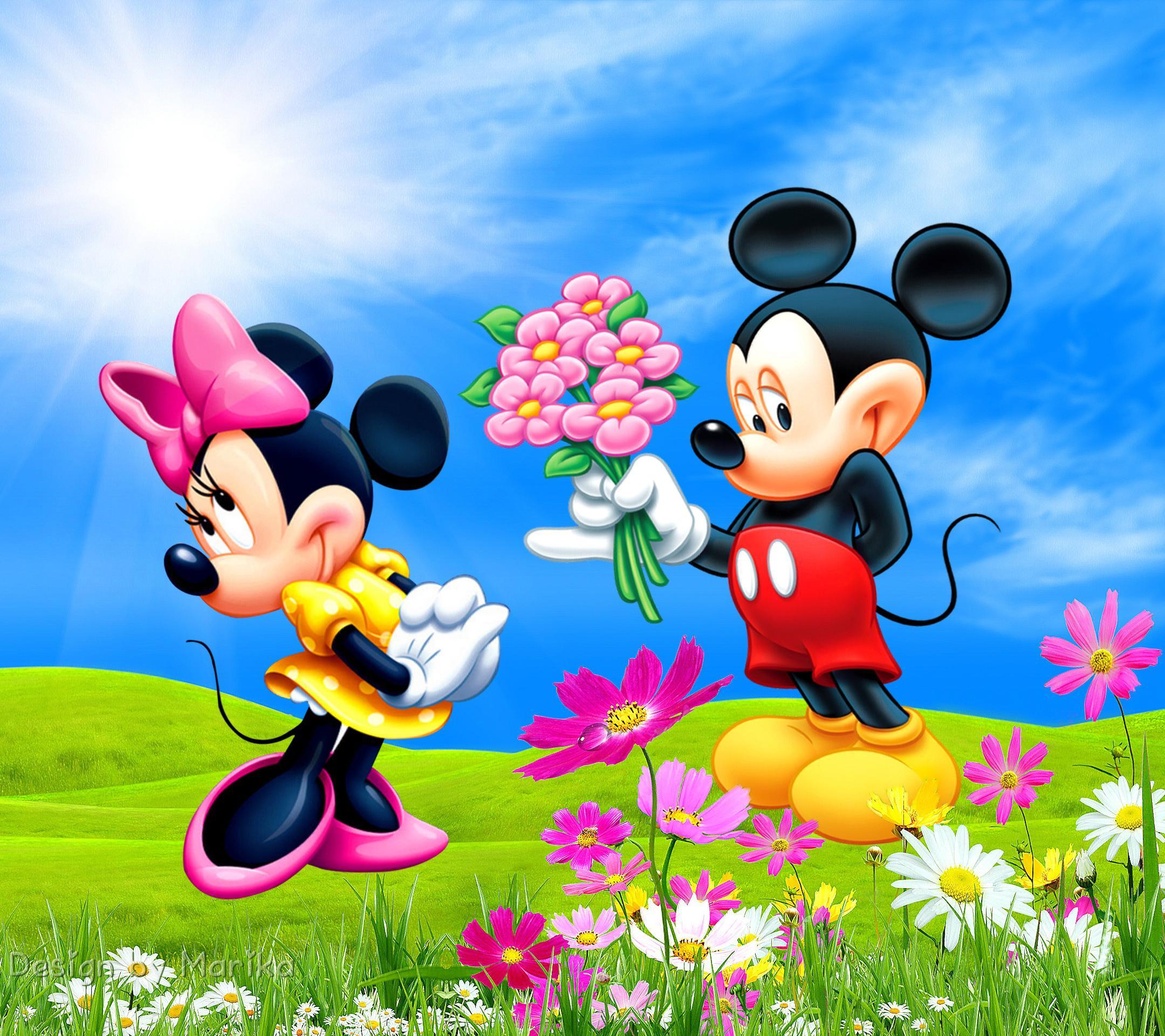 Mickey And Minnie Wallpapers - Wallpaper Cave