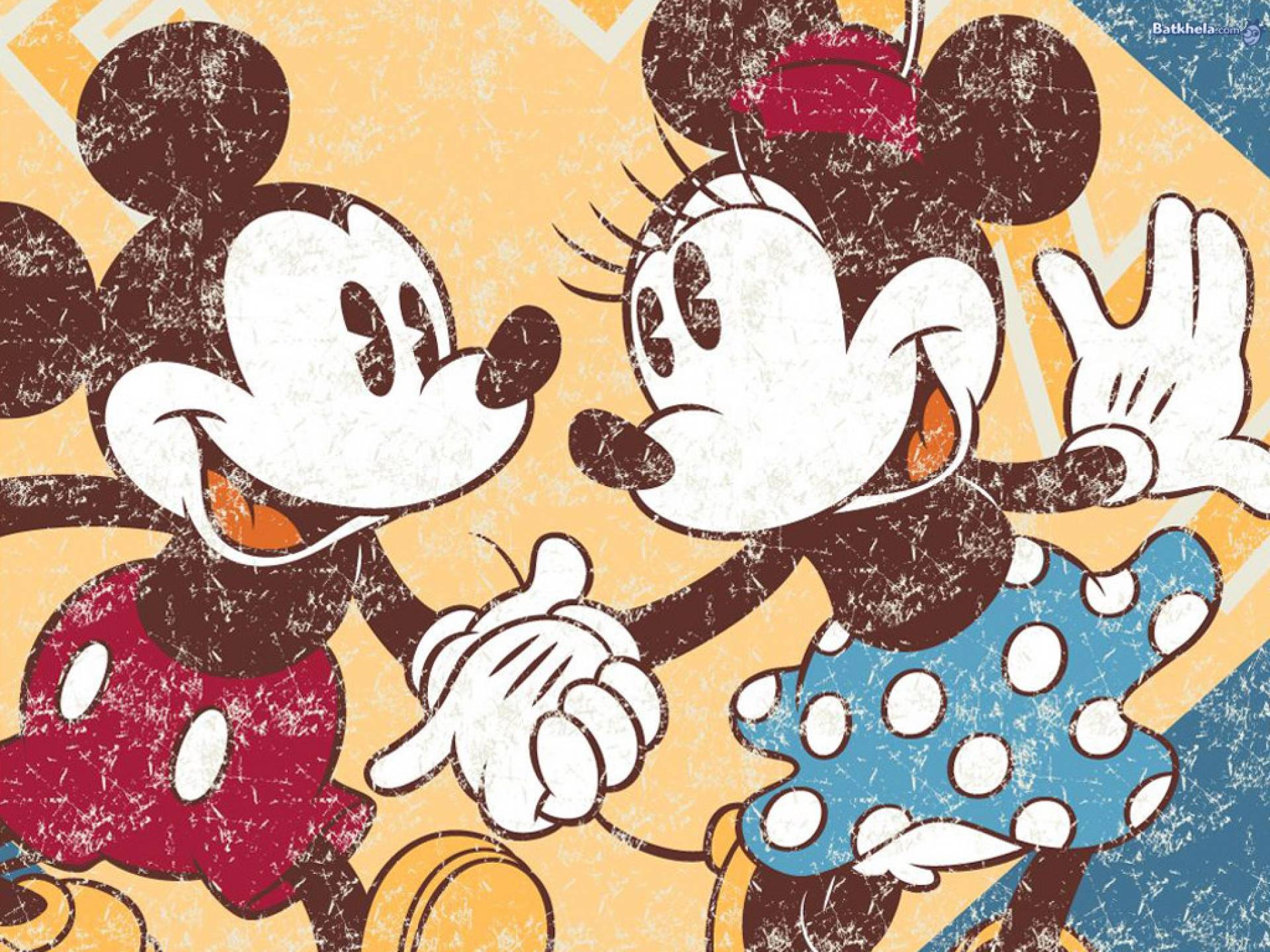 Original Mickey And Minnie Mouse Wallpapers - Wallpaper Cave