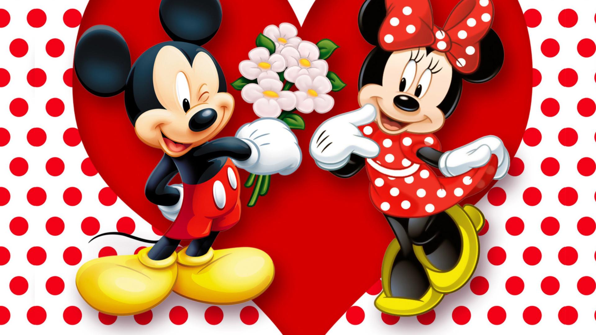 Mickey And Minnie Wallpaper 1080p HPJ5