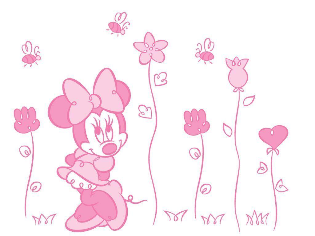 Disney Kids Vol. 4 Mickey Mouse Star Wallpaper - Pink – US Wall Decor
