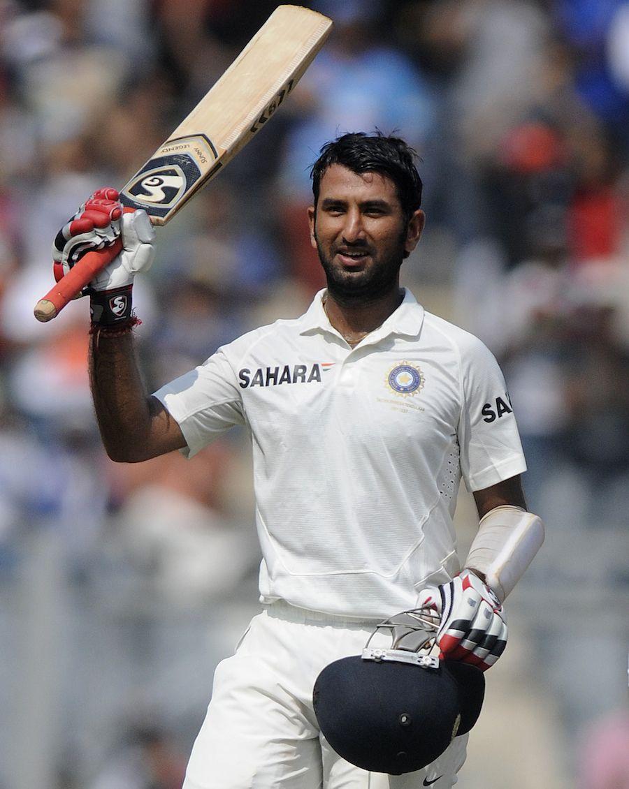 Cheteshwar Pujara 113 vs West Indies. Cricket. Sachin tendulkar