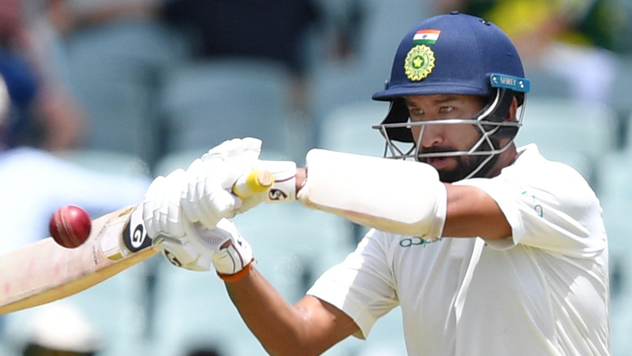Australia v India: Cheteshwar Pujara leads India fight back at