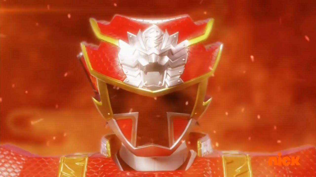 Red Ranger Lion Fire Mode. Battlizer. Power Rangers Ninja Steel