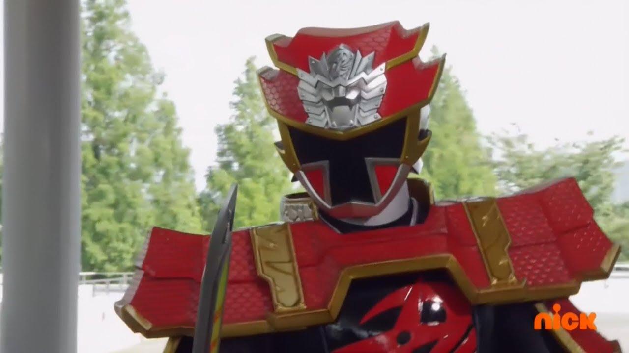 Power Rangers Ninja Steel Red Ranger Lion Fire Mode Battles