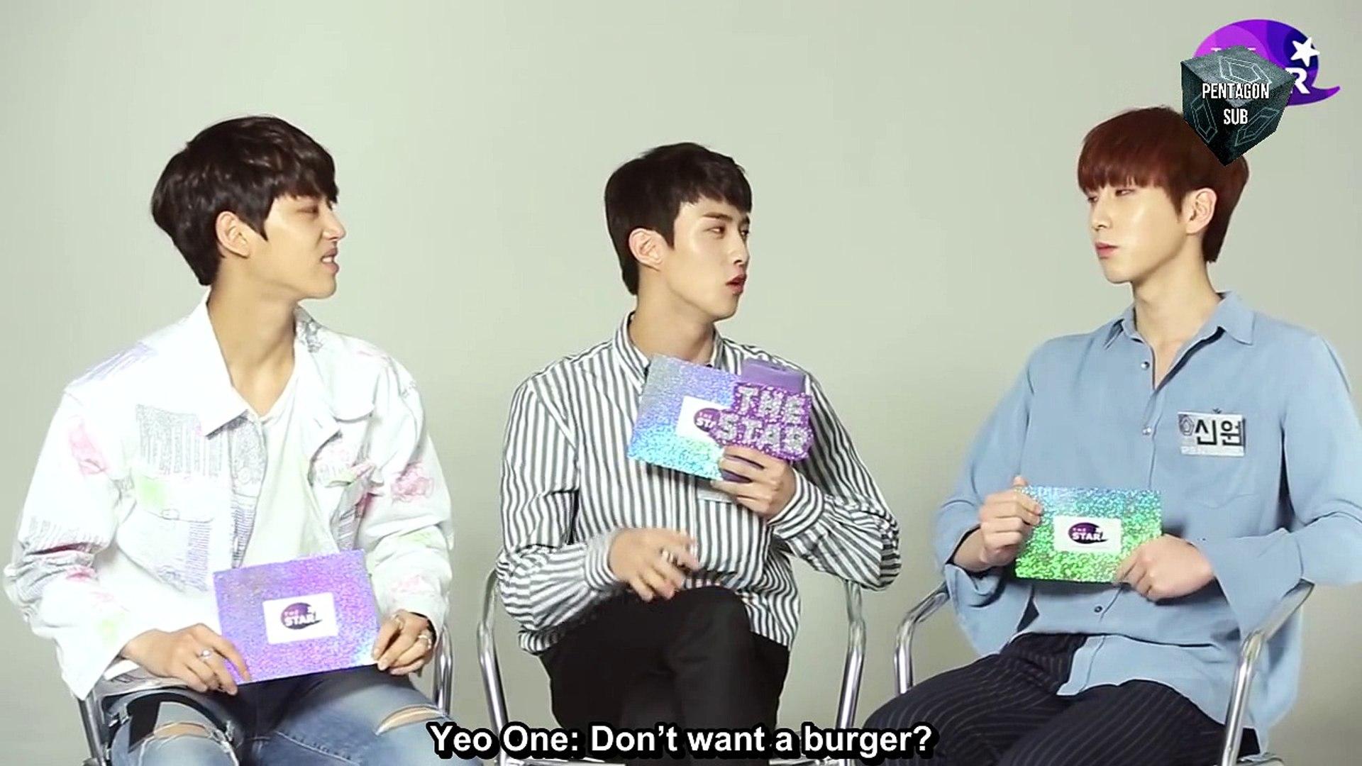 ENG SUB The Star interview, Yeo One and Hongseok