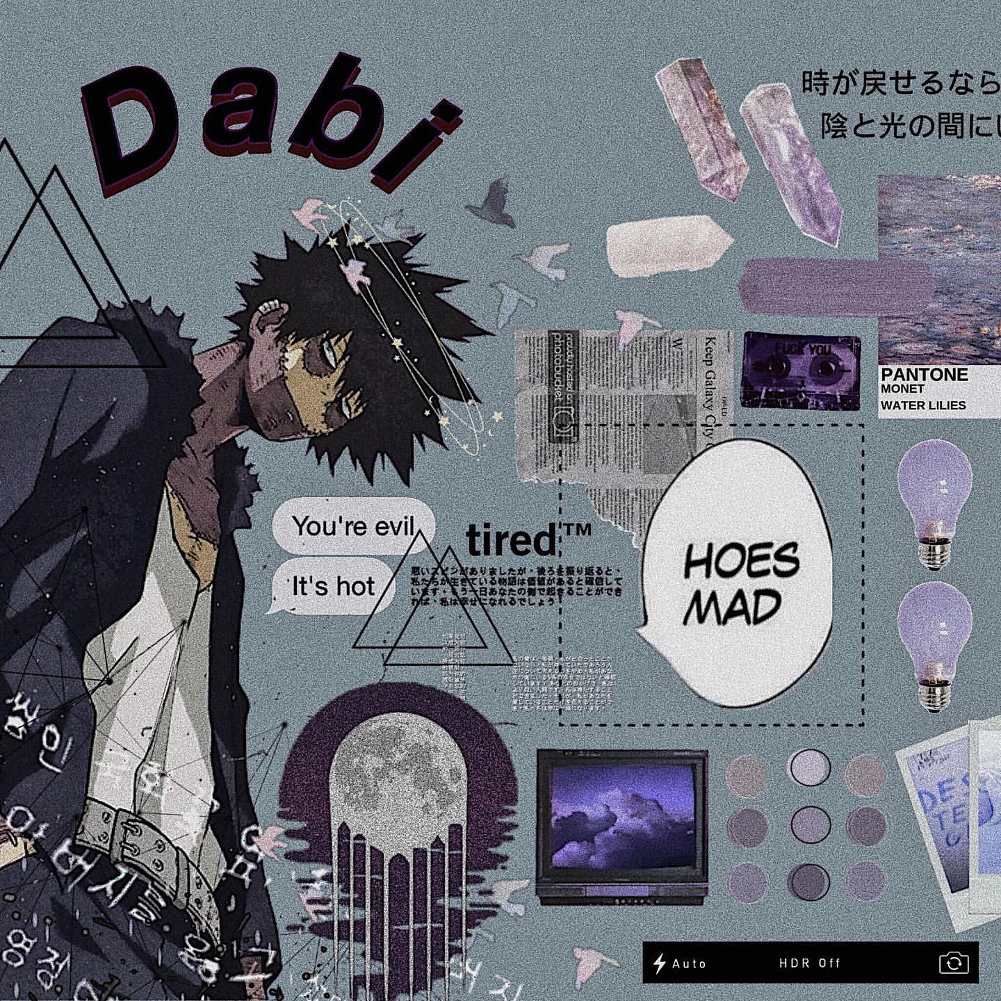 Dabi Wallpaper Aesthetic Laptop