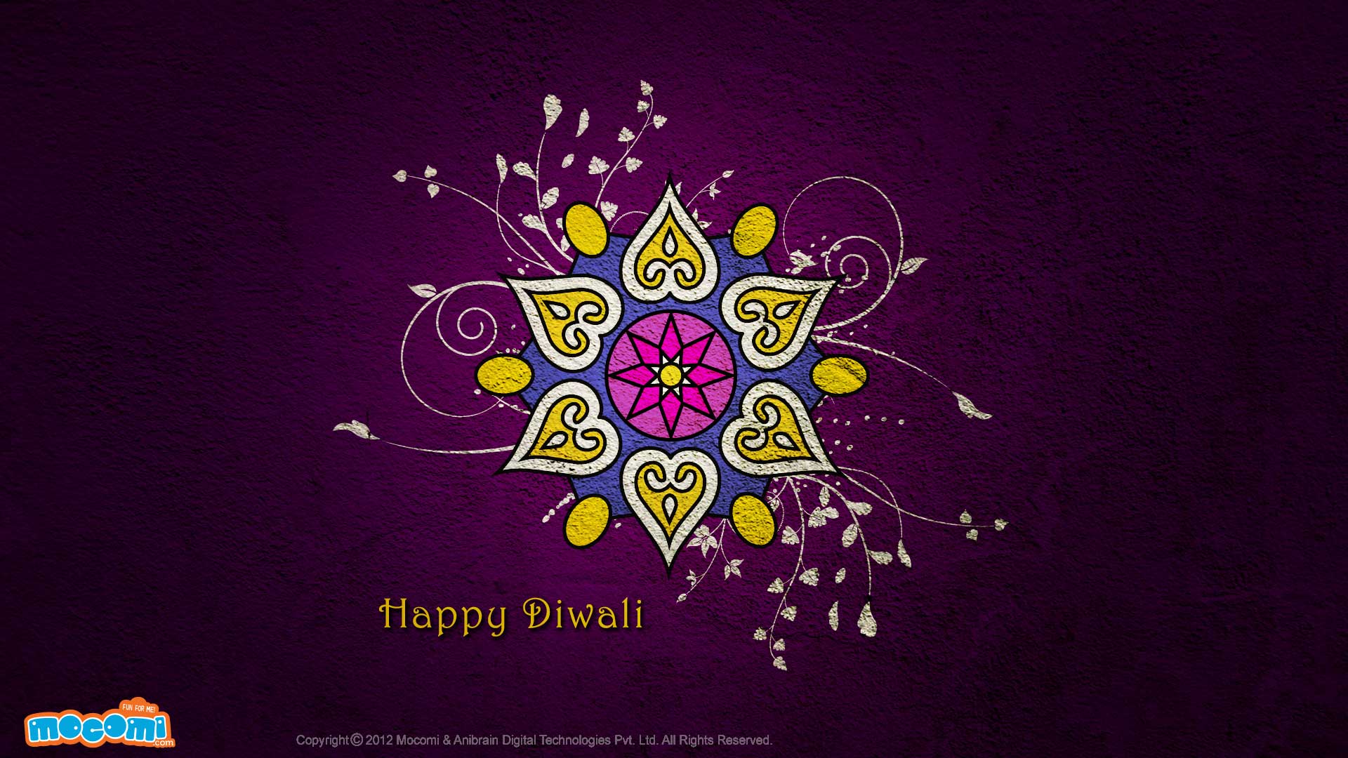Diwali Rangoli Designs Wallpaper for Kids