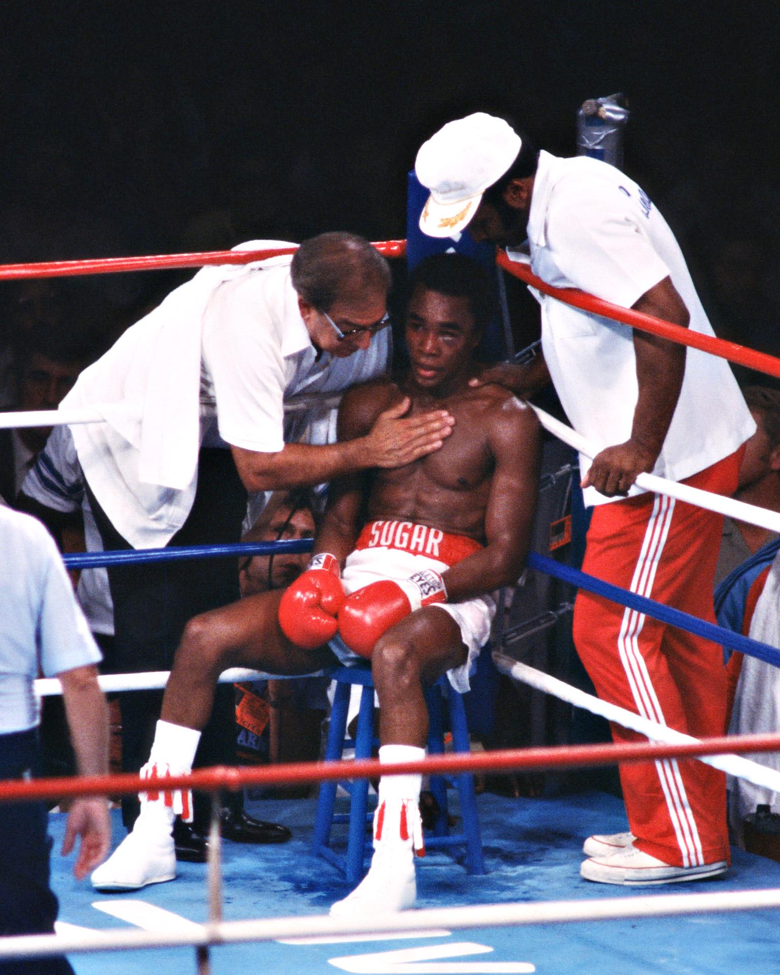 You're Blowing It, Son Ray Leonard Thomas Hearns