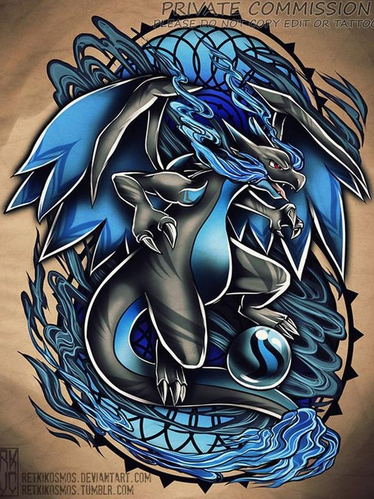 Mega Charizard X Wallpaper for Android