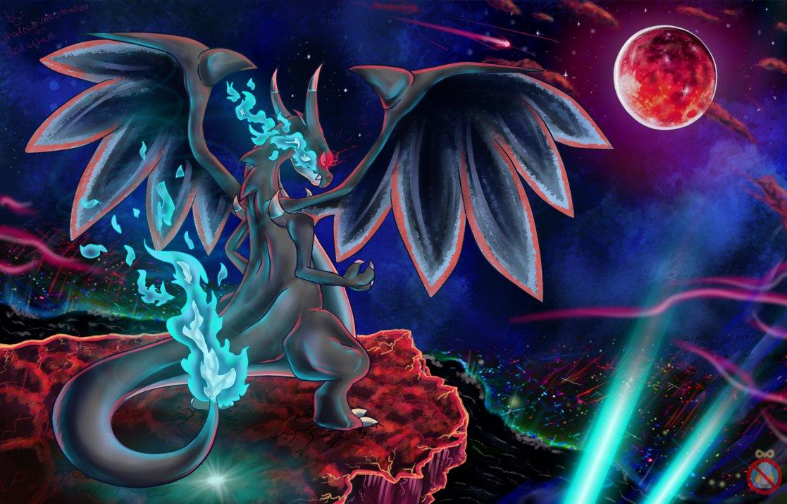 Collection of Pokemon Mega Charizard X Wallpaper image