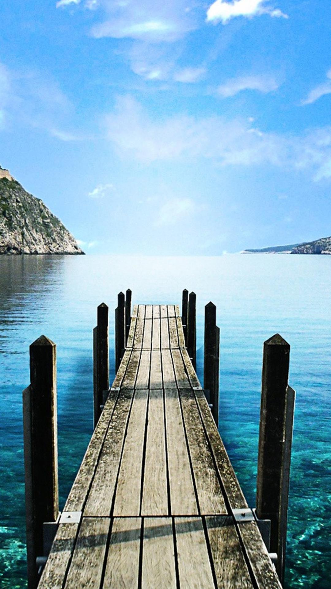 Small wharf Wallpaper for Galaxy S5