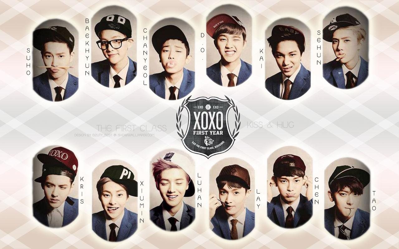 Group of Exo Wolf Desktop Wallpaper
