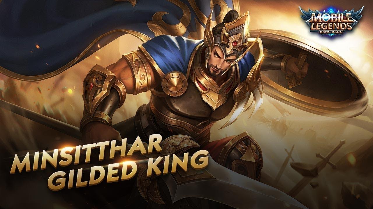 Minsitthar new skin. Gilded King. Mobile Legends: Bang Bang!