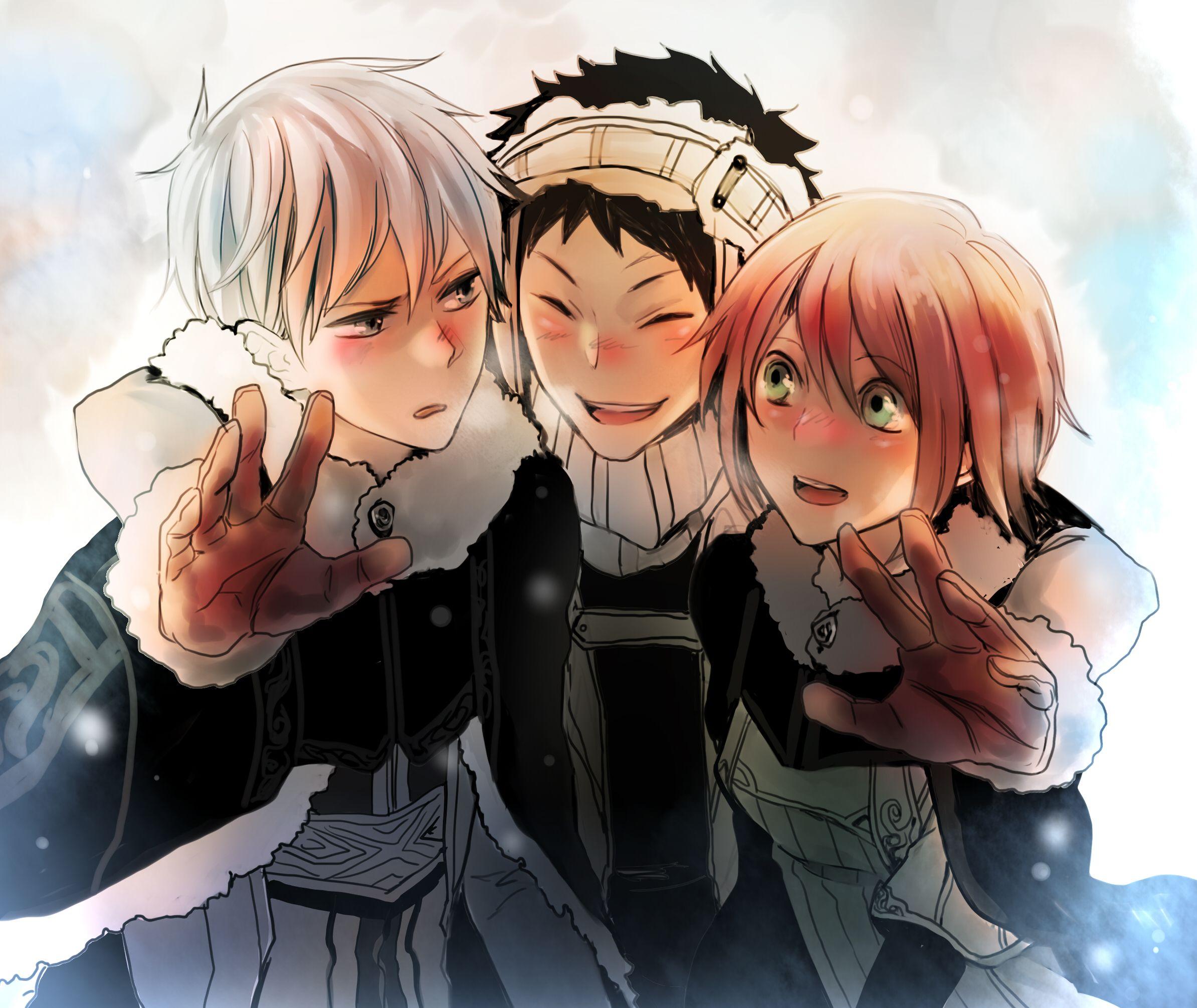 Shirayuki, Zen and Obi Computer Wallpaper, Desktop Background