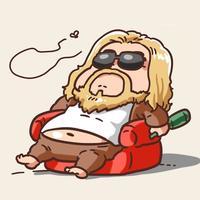 Cartoon Animated cartoon Clip art Fictional character. Fat Thor Thor: Image Gallery (List View) Fat Wallpaper