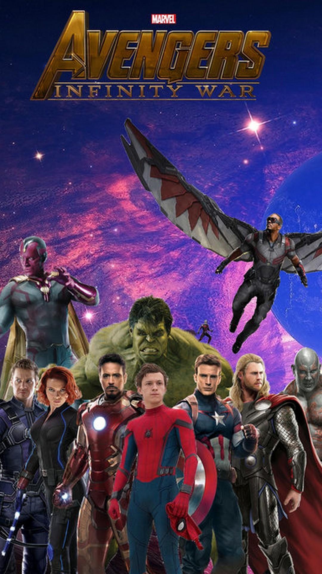 Avengers Infinity War Characters Android Wallpaper Android
