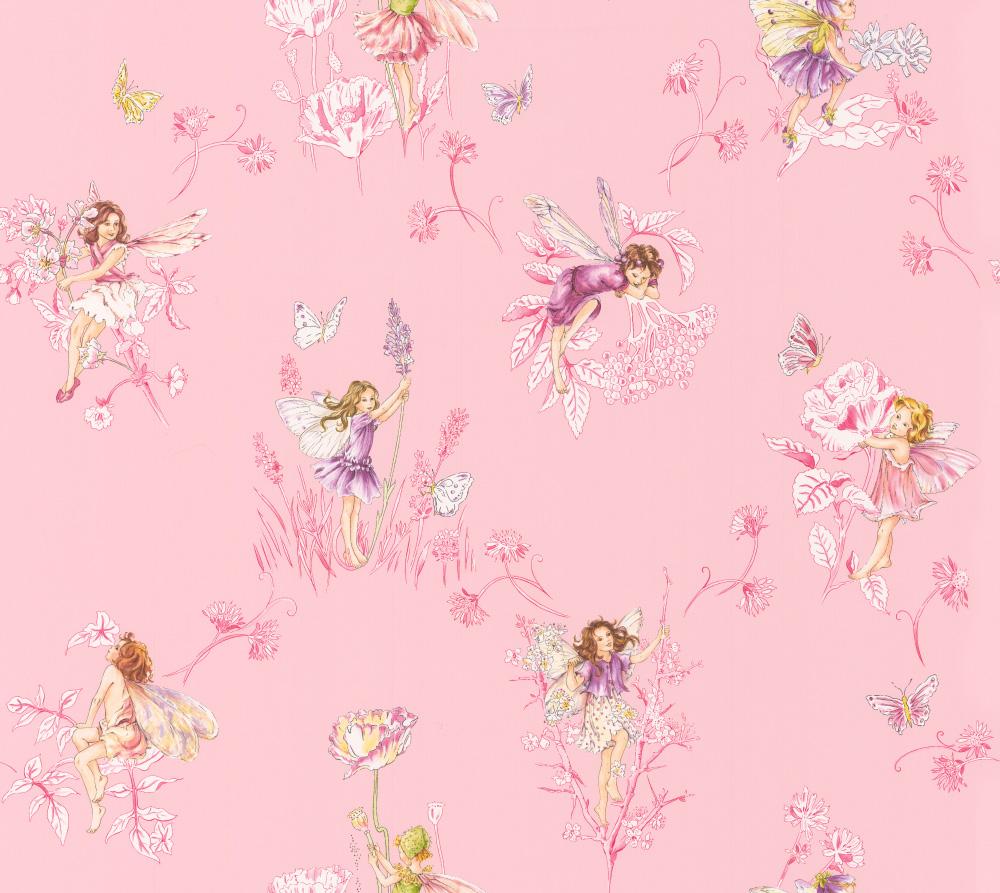 Meadow Flower Fairies by Jane Churchill, Wallpaper Direct