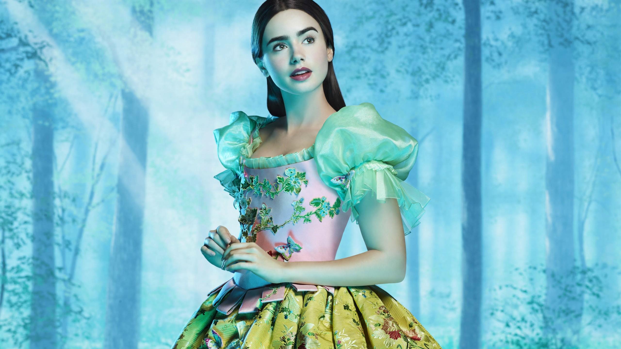 Wallpaper Lily Collins, Mirror Mirror, Most Popular Celebs in 2015