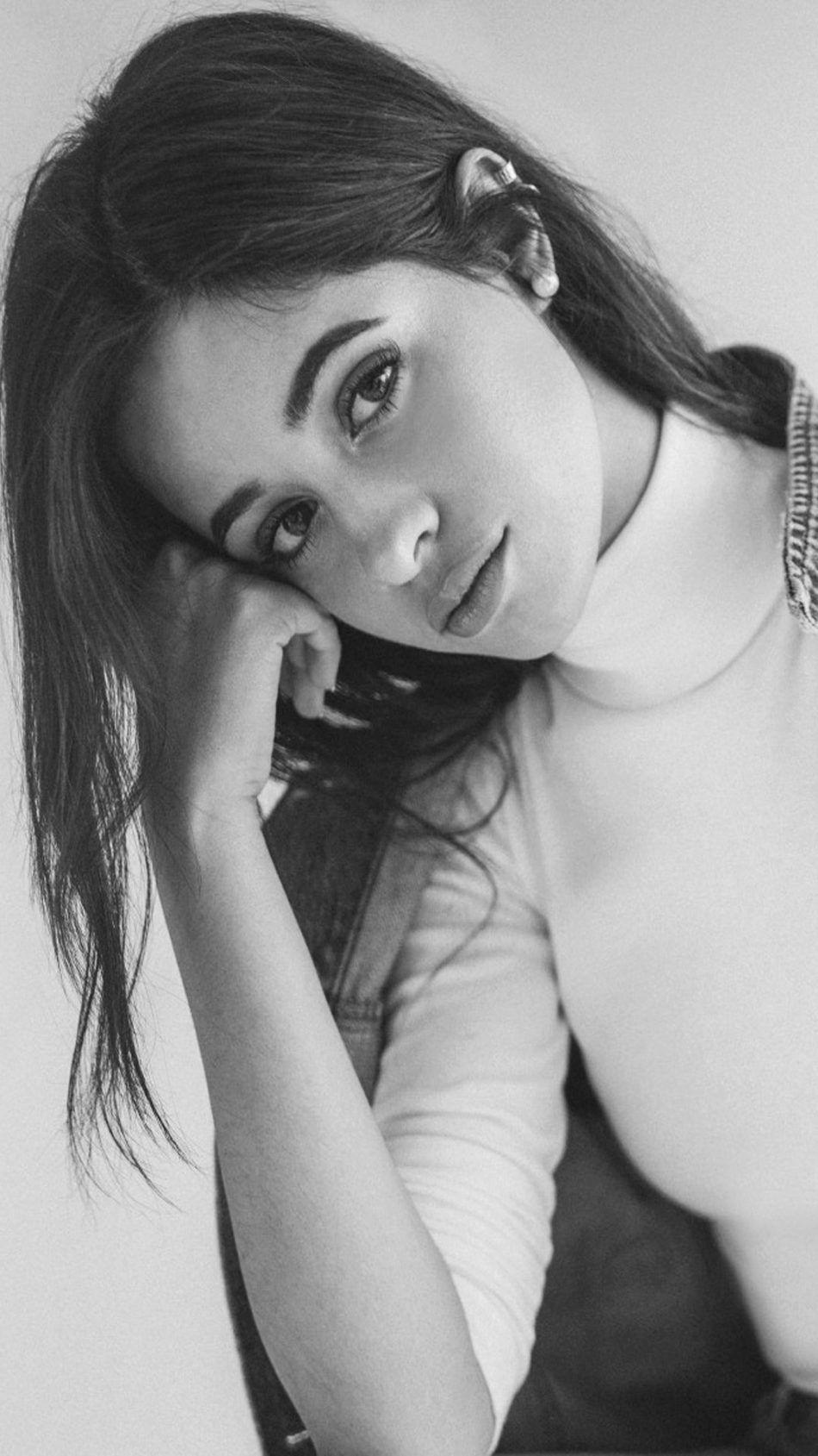 Camila Cabello Cute Black & White Photohoot Free 4K Ultra HD