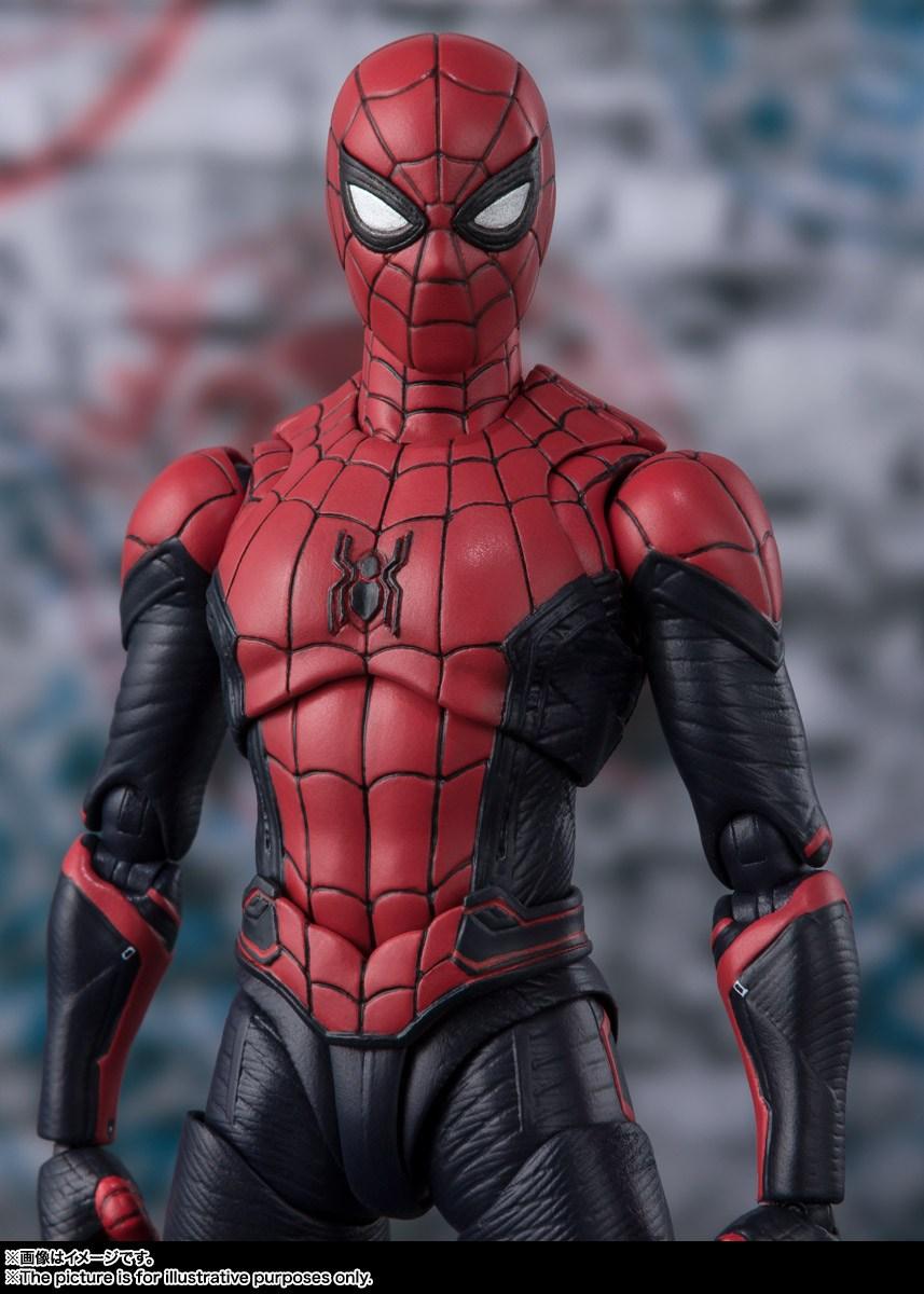 Bandai: S.H. Figuarts Spider Man Far From Home Upgrade Suit And PS4