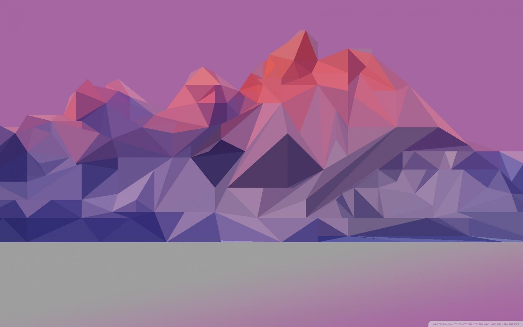 Abstract Mountain Wallpaper : Abstract Mountains Wallpapers | exactwall