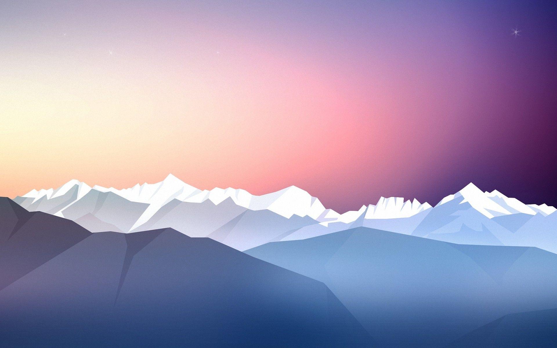 Simple Abstract Landscape Wallpaper Free Simple Abstract Landscape Background