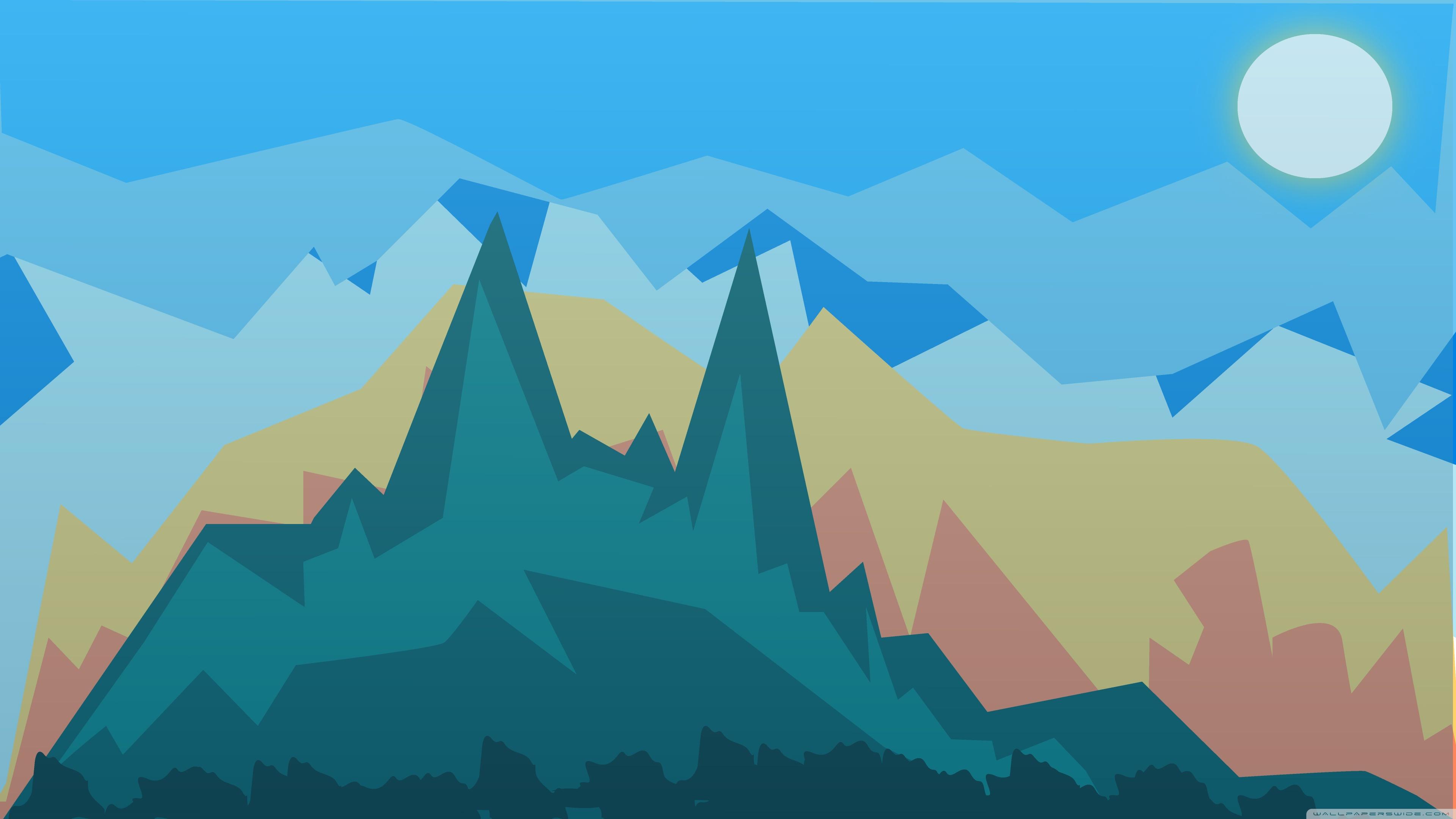 Mountain Abstract ❤ 4K HD Desktop Wallpaper for 4K Ultra HD TV