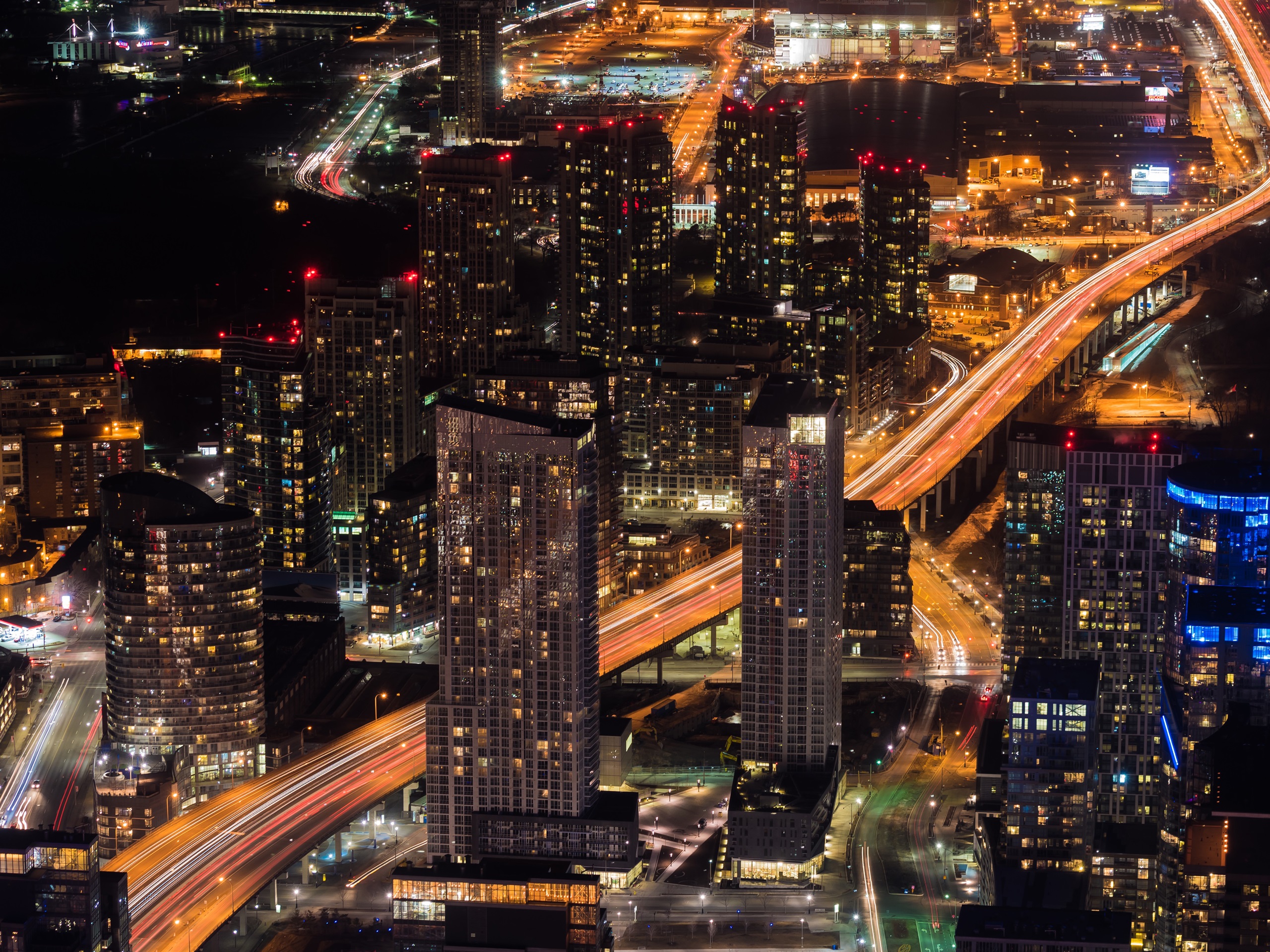 Building, Cityscape, Night, Landmark, New York City HD Wallpaper
