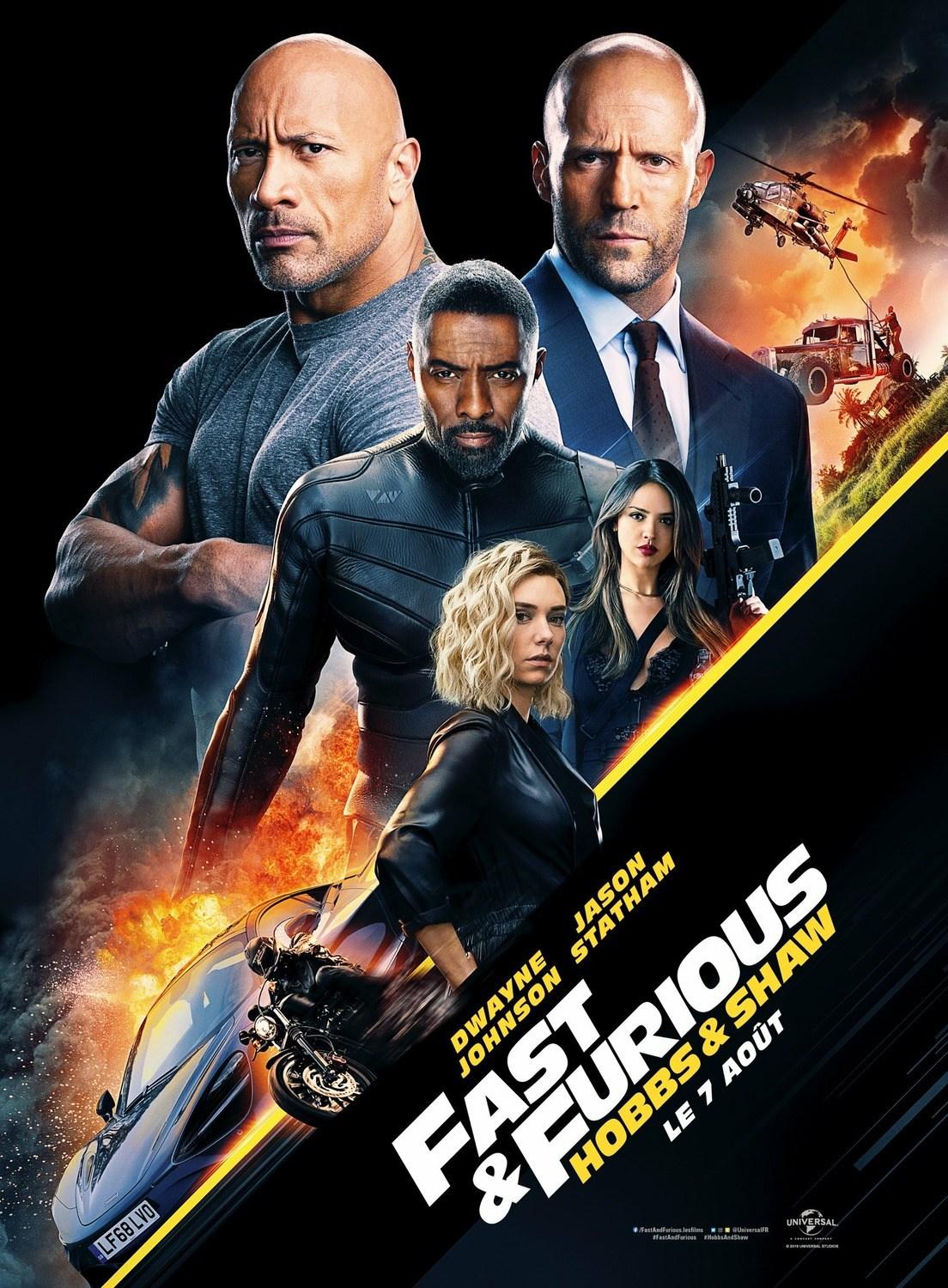 Fast and Furious Presents Hobbs and Shaw Movie Poster, Teaser Trailer