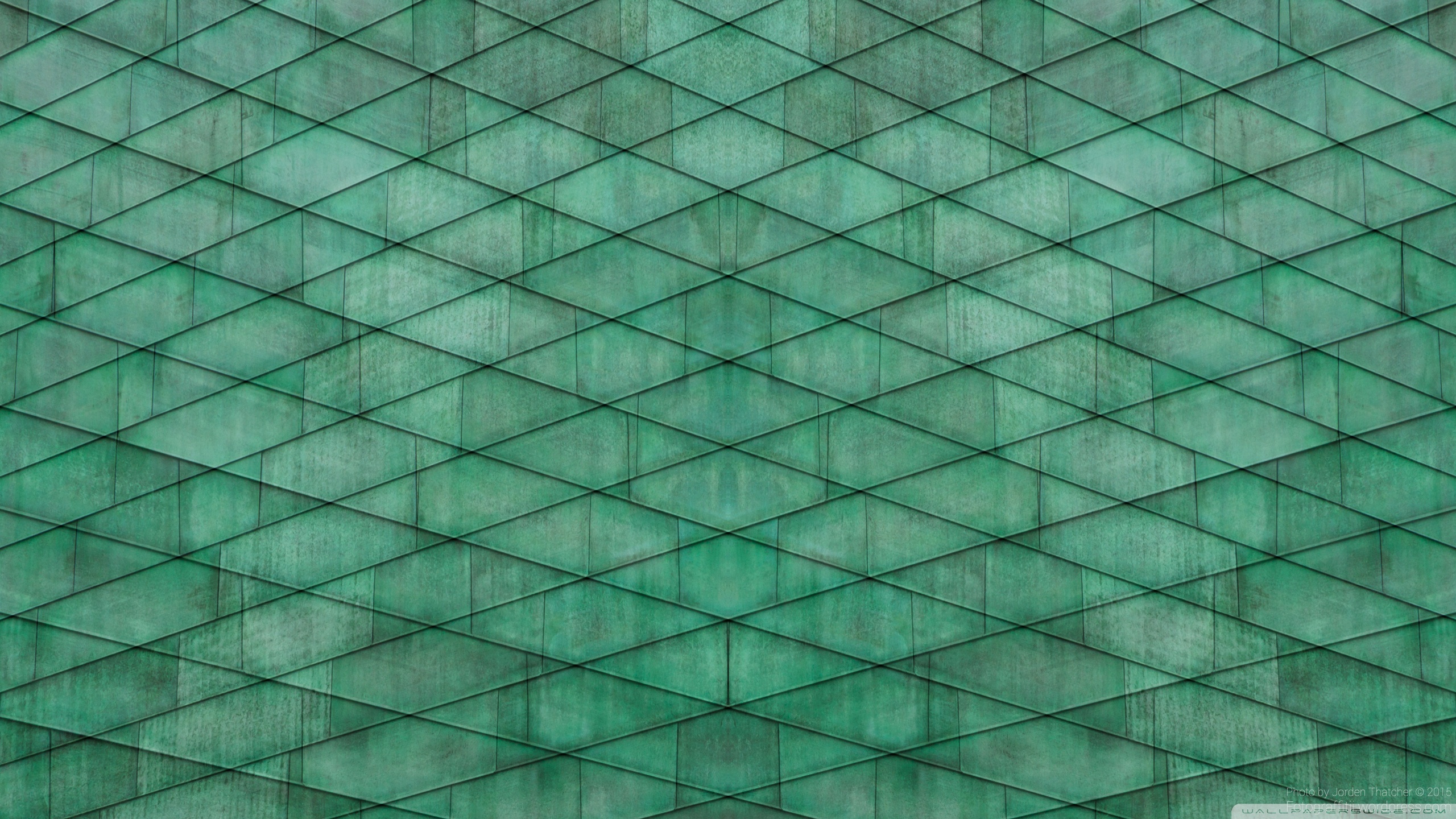 Malachite Grid ❤ 4K HD Desktop Wallpaper for 4K Ultra HD TV • Wide