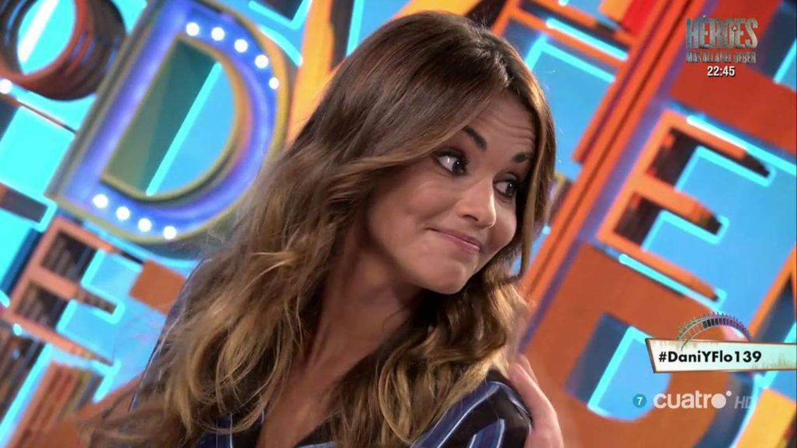 Lara Álvarez enmudece en Dani & Flo cuando se habla de su ex