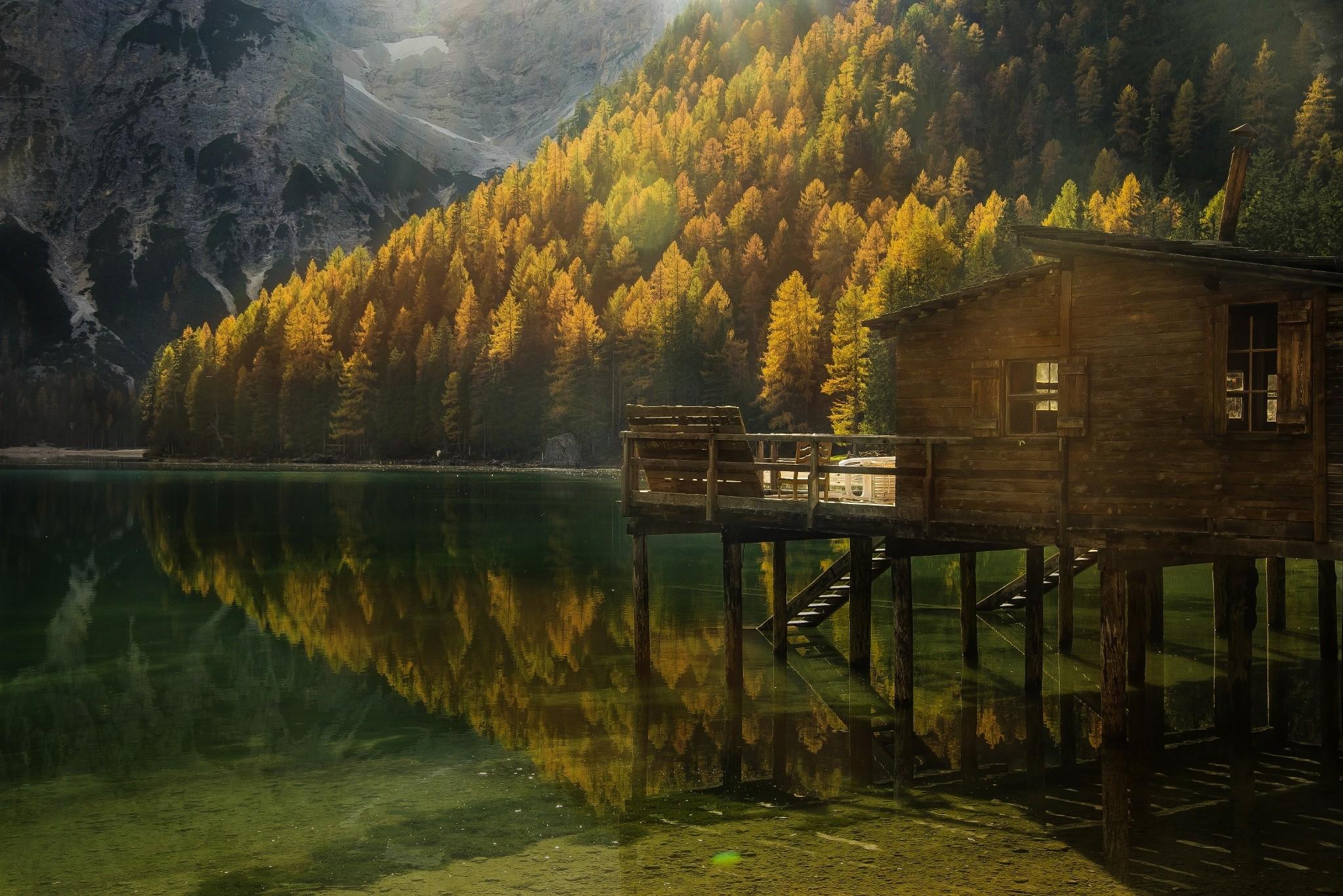 #Italy, #mountains, #reflection, #landscape, #lake, #nature