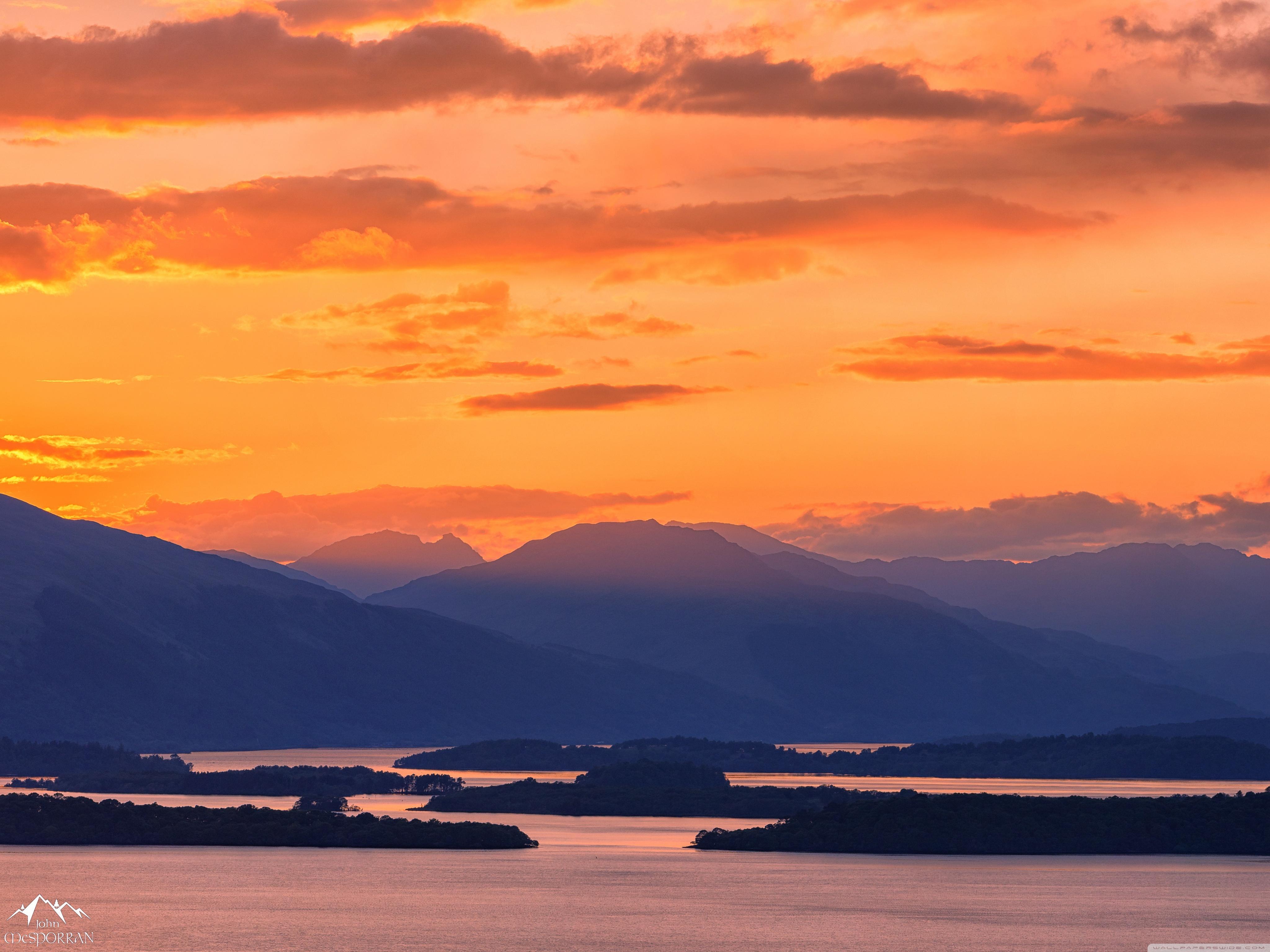 Amazing Sunset Mountains ❤ 4K HD Desktop Wallpaper for 4K Ultra HD