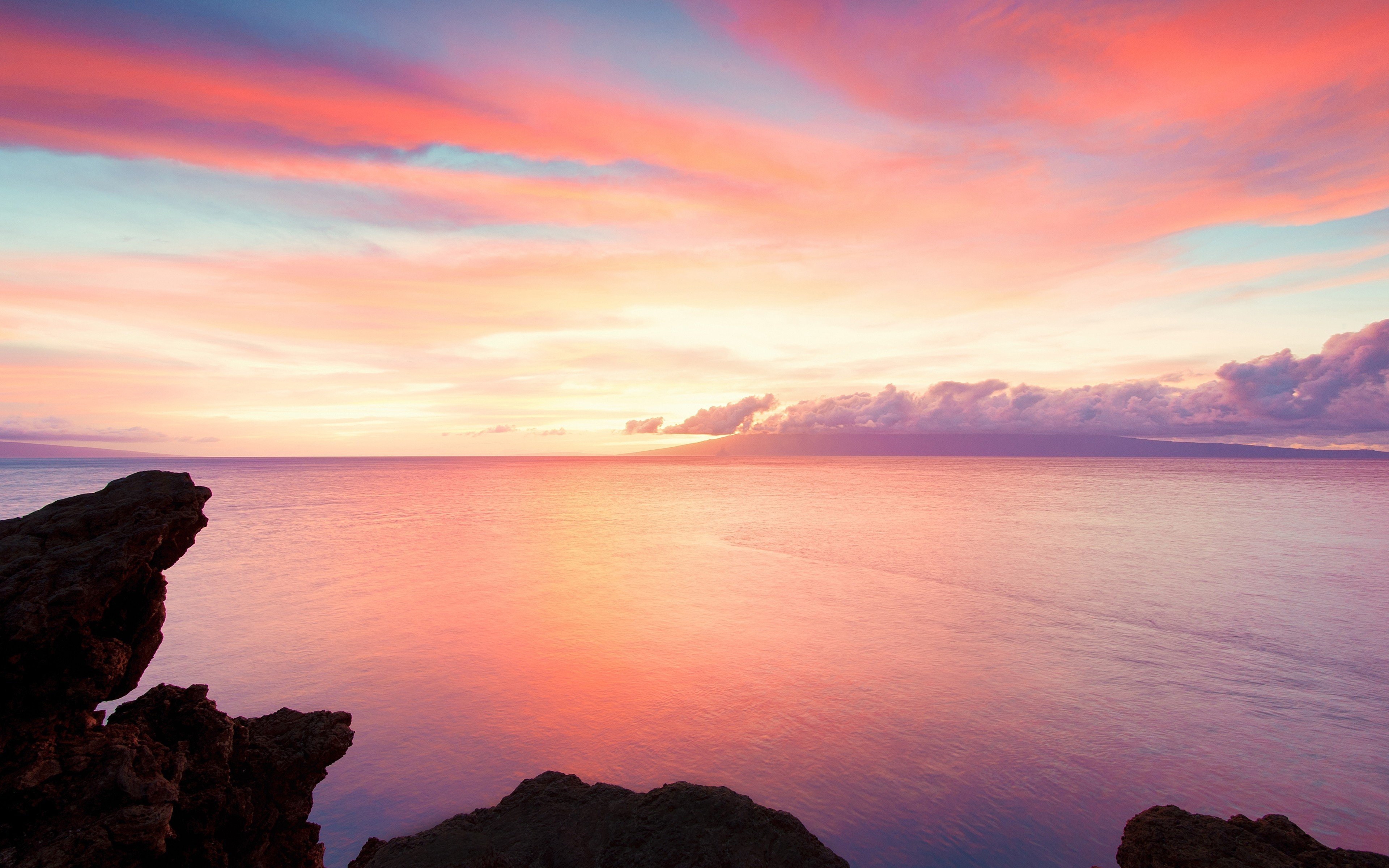 Hawaii, Background, Nature, Sea, Landscapes, Macbook, Rocks, Coast