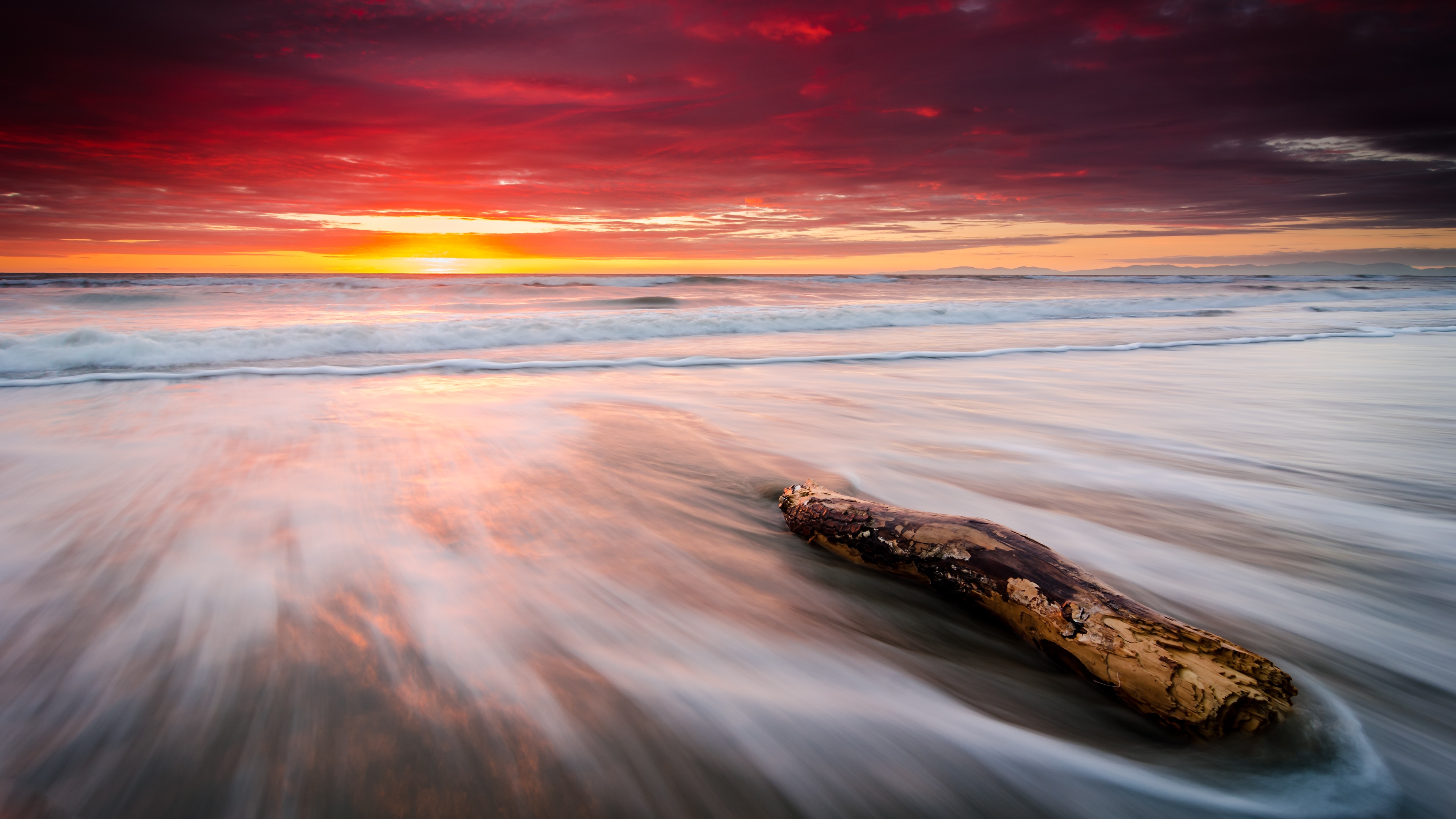 Leithfield Beach Sunrise Wallpaper in jpg format for free download