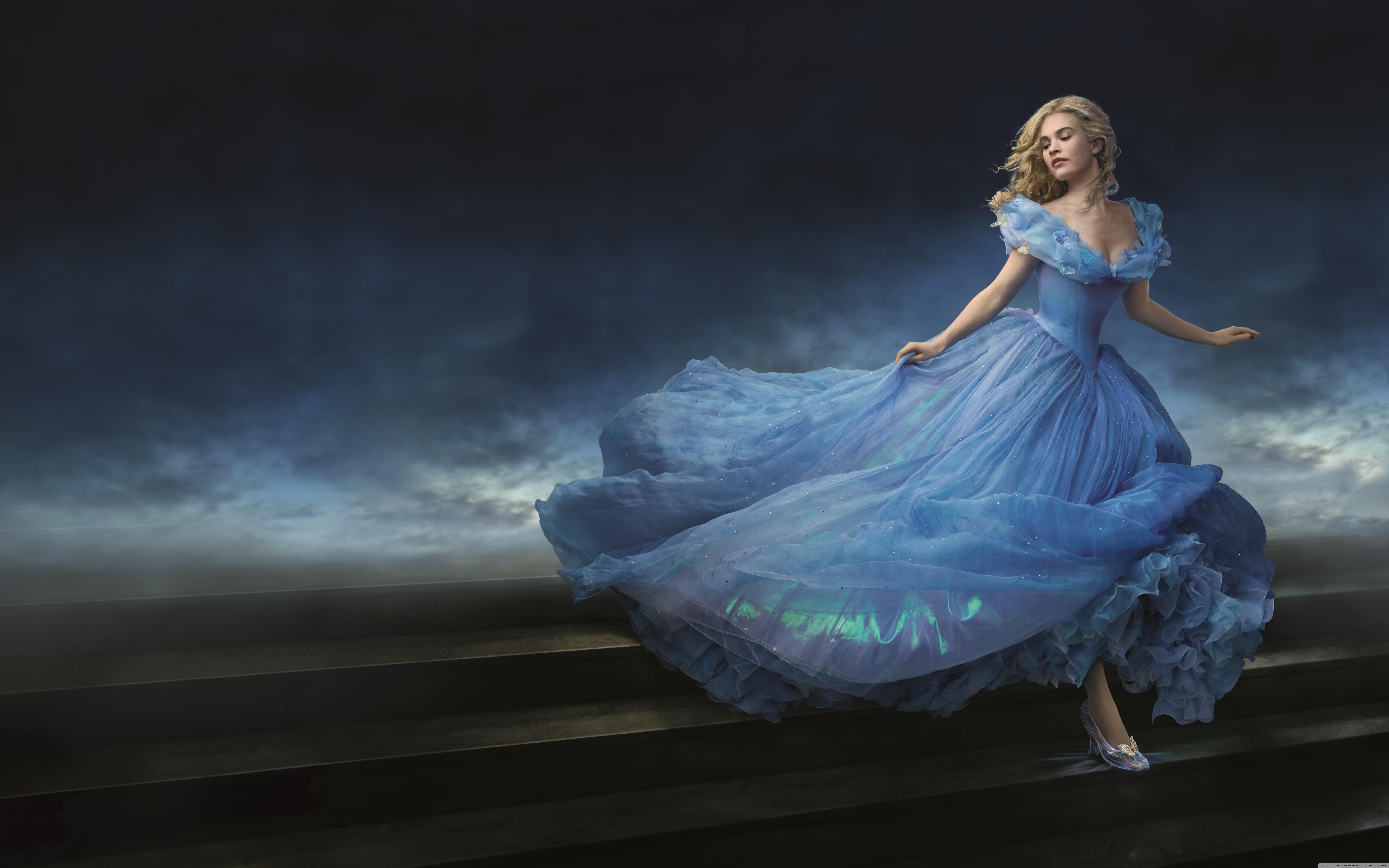 Cinderella 2015 Movie ❤ 4K HD Desktop Wallpaper for 4K Ultra HD TV