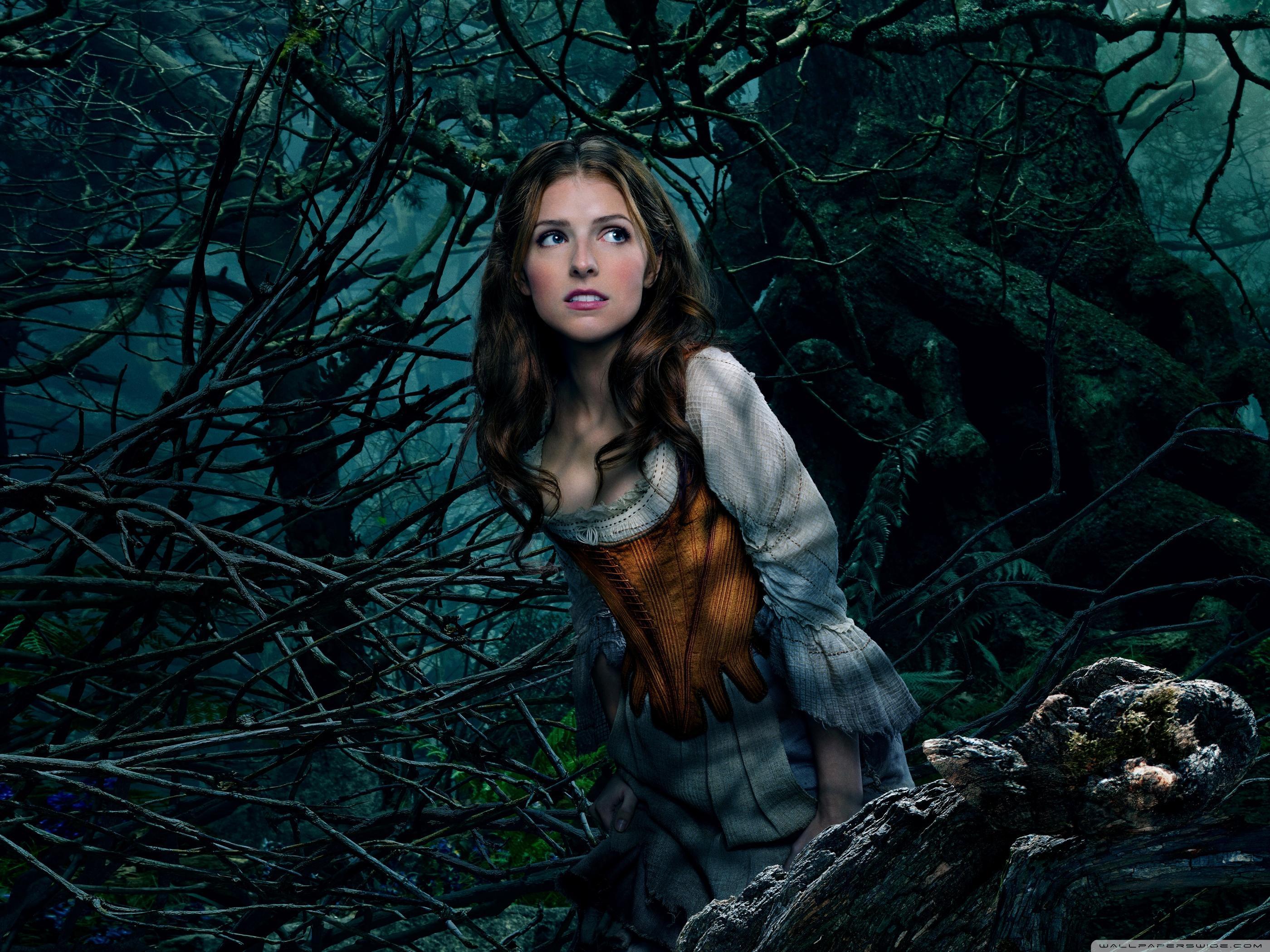 Into the Woods Anna Kendrick as Cinderella ❤ 4K HD Desktop
