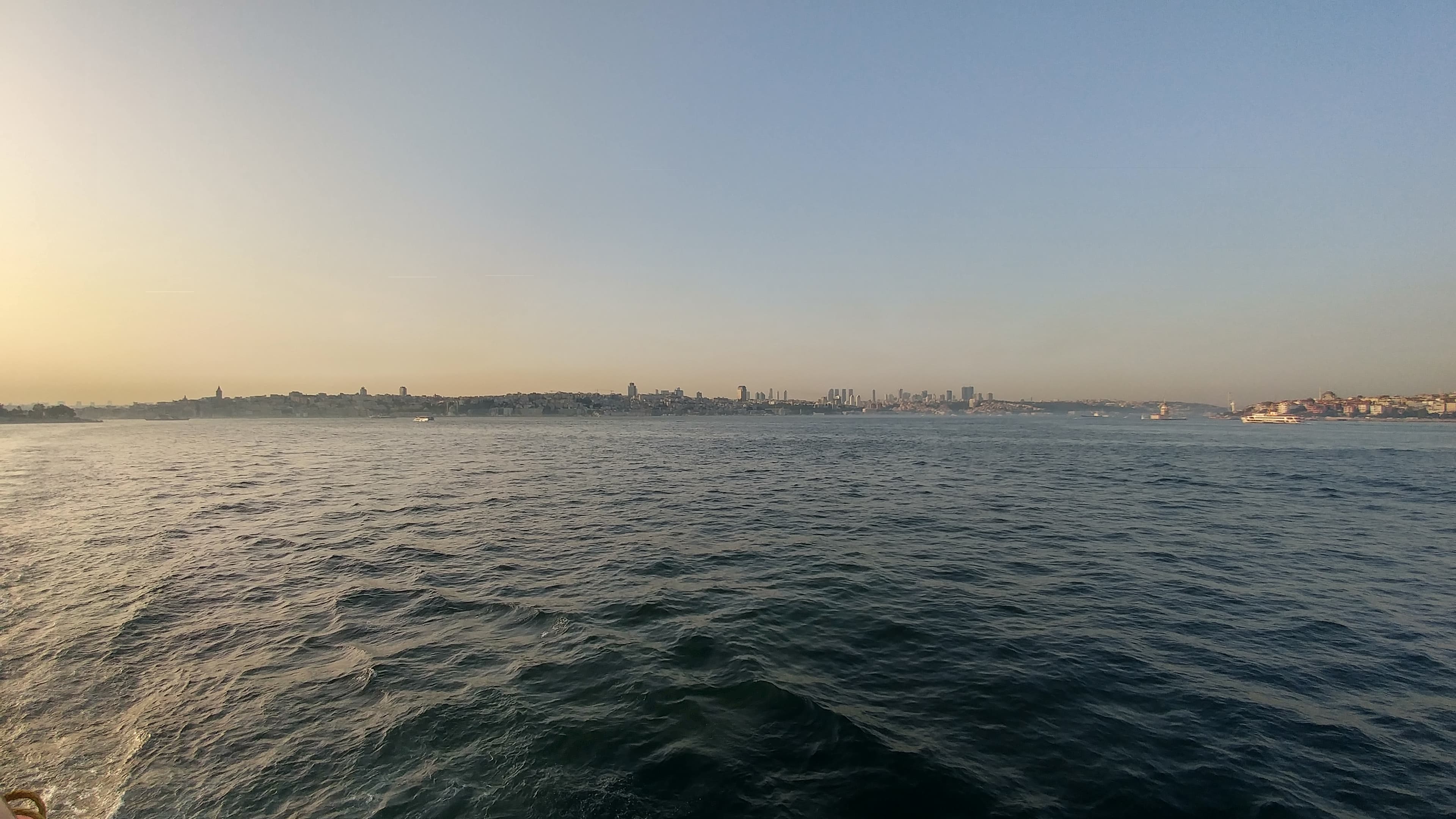 Free picture: sea, beach, ocean, dawn, town, Istanbul, landscape