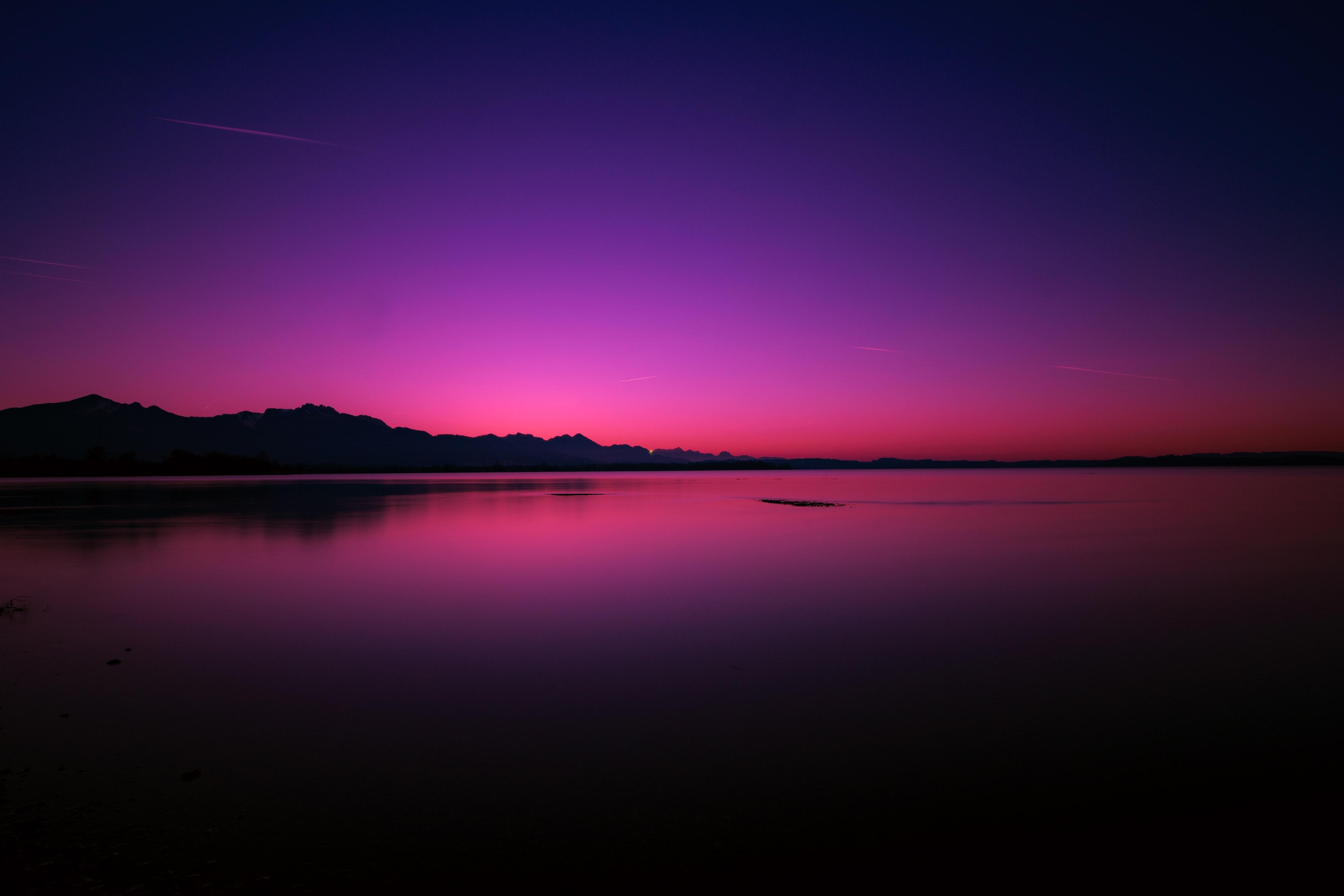 Dawn Sea Ocean Sunset 4k 2048x1152 Resolution HD 4k