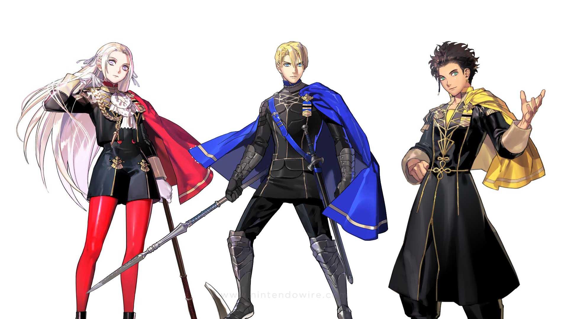 Fire Emblem: Three Houses introduces its core cast of heirs