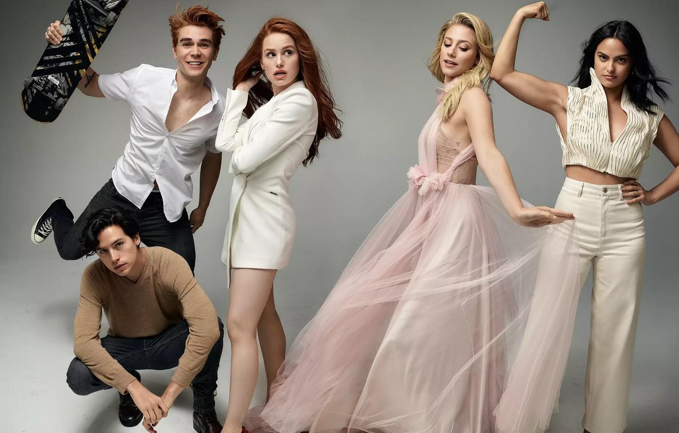 Wallpaper Camila Mendes, Cole Sprouse, Lili Reinhart, Madelaine