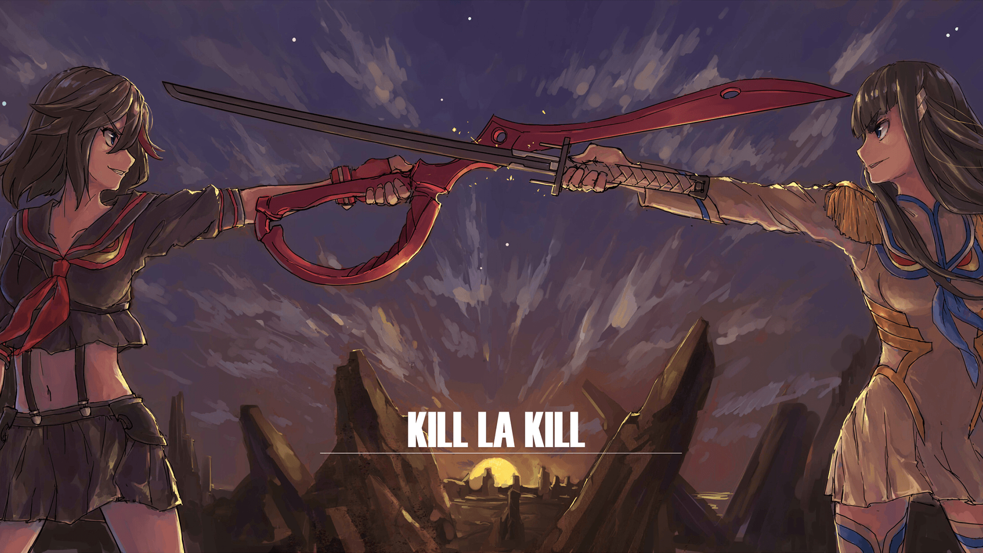 Kill la Kill.. I don't know if this is supposed to be a wallpaper