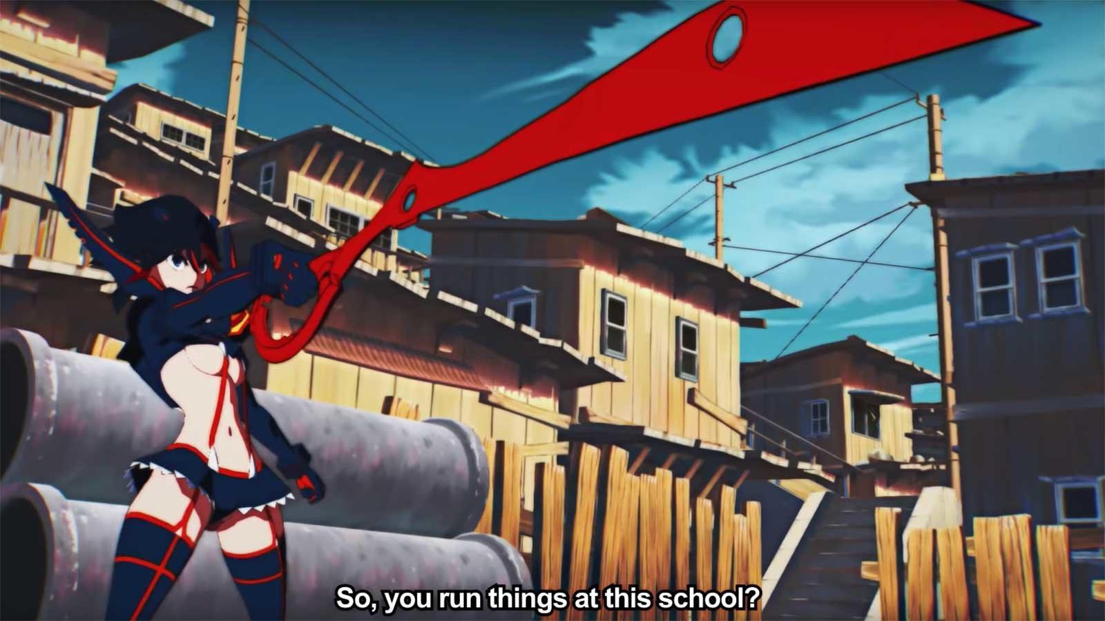 Over The Top Anime 'Kill La Kill' Becomes A Game In 2019