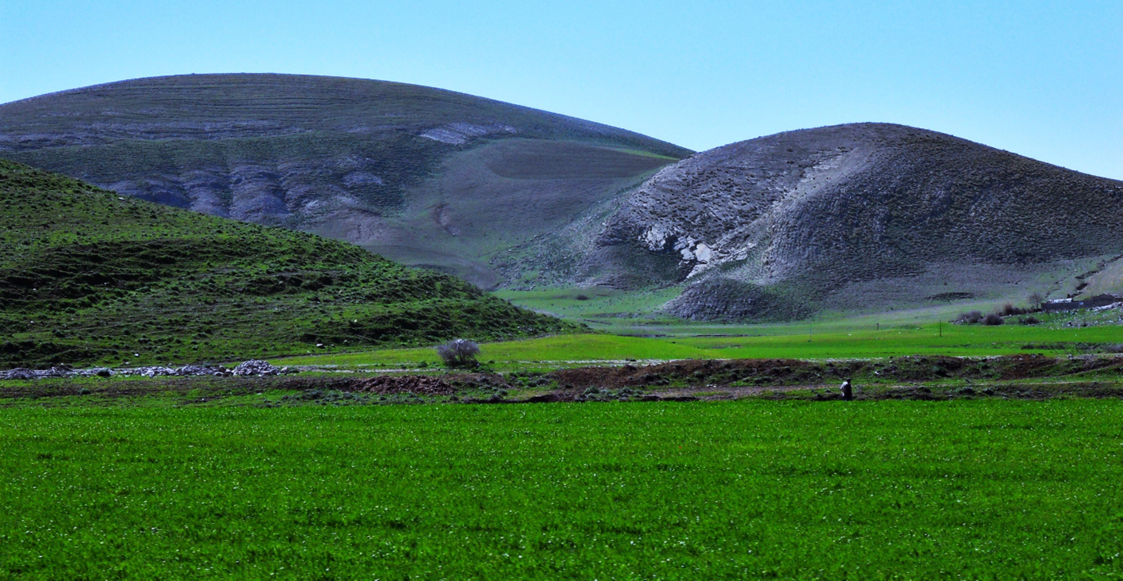 Fields, windows Wallpaper, Amazigh, North, Mountains, Stock Image